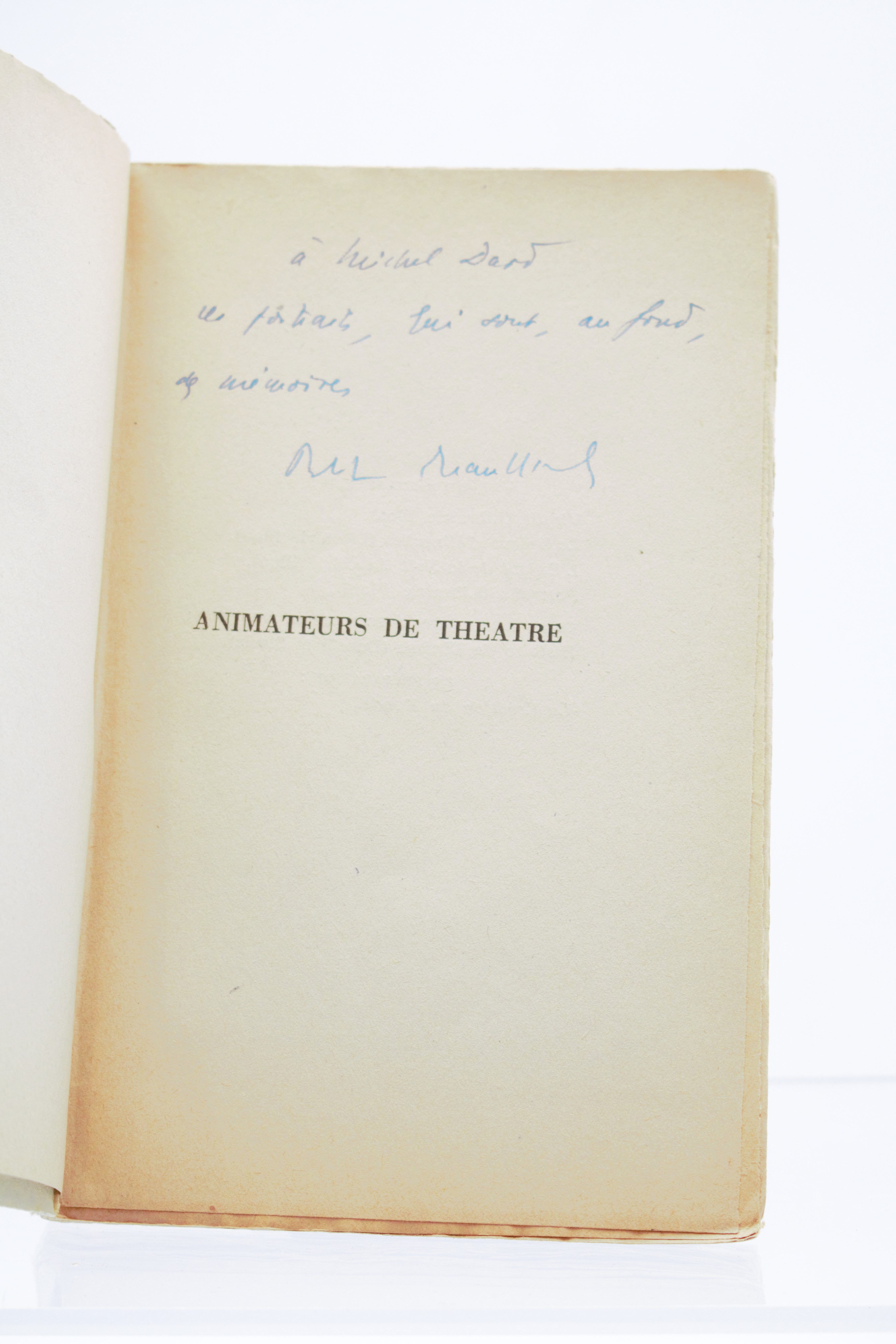 Animateurs de théâtre