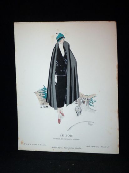 Au bois - Tailleur, de Madeleine Vionnet. (La Gazette du …