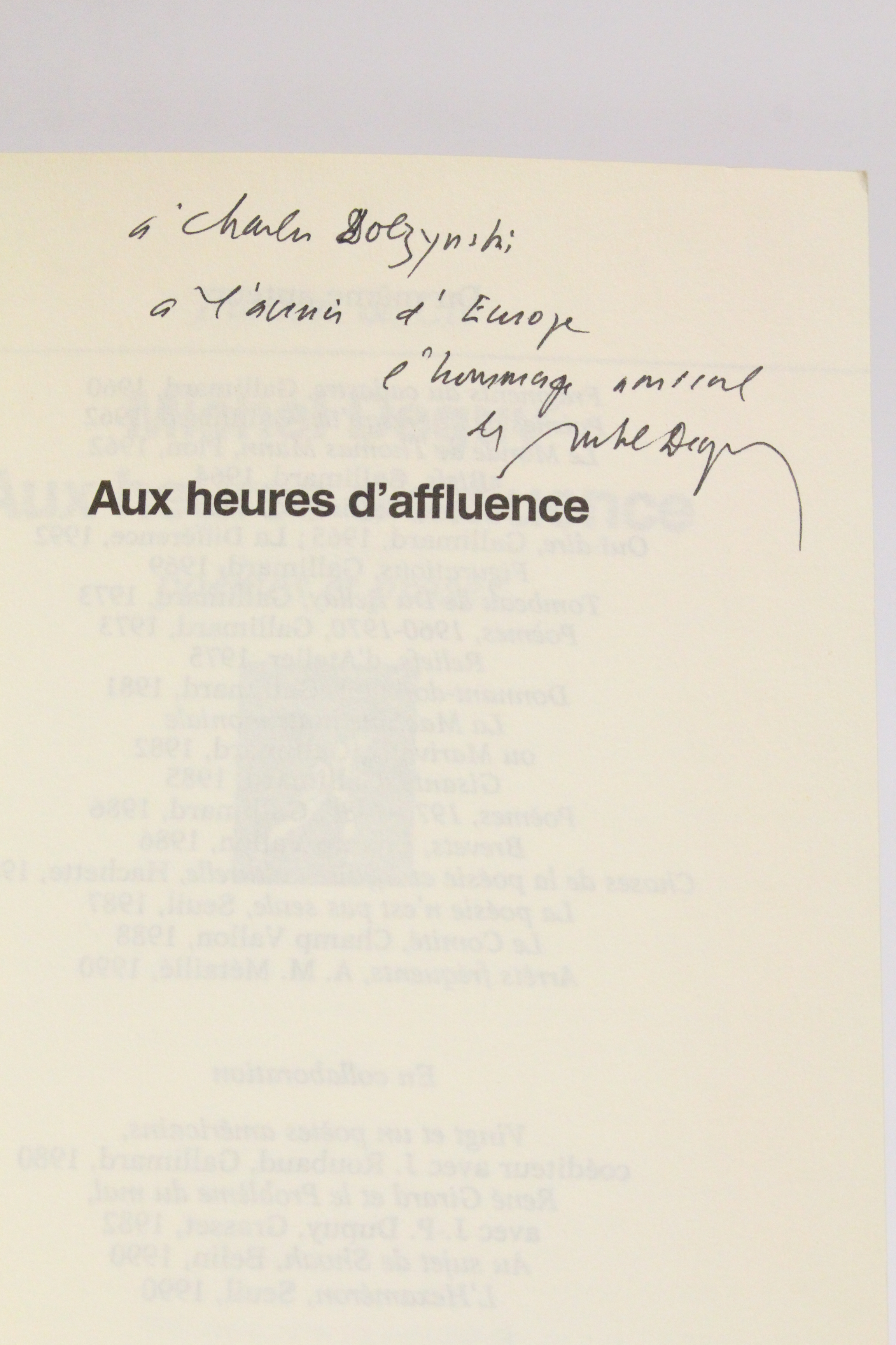 Aux heures d'affluence