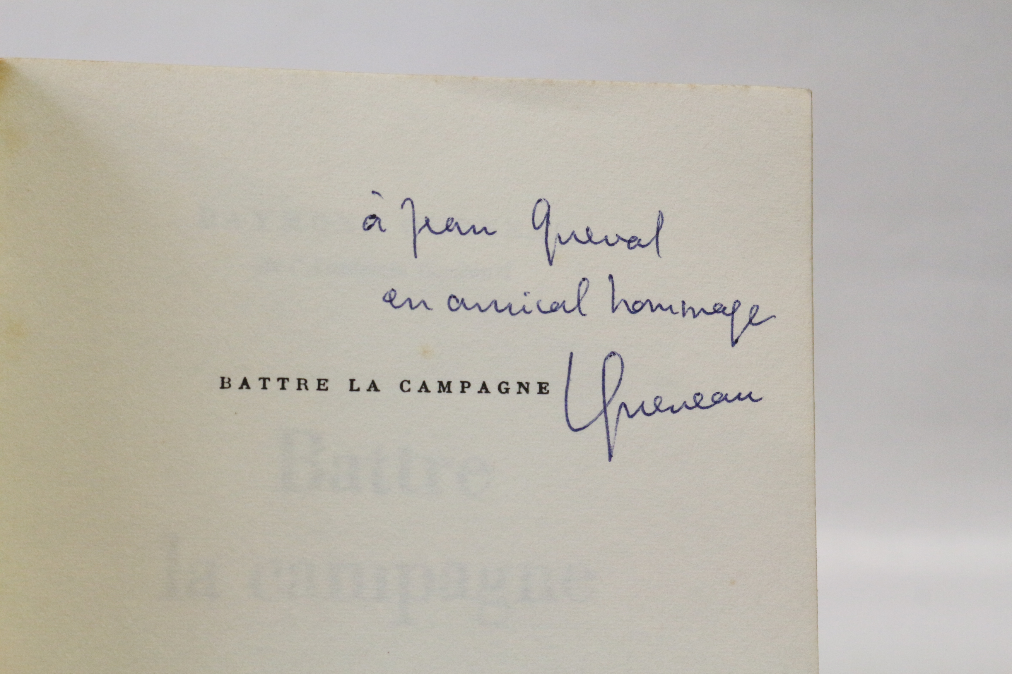 Battre la campagne