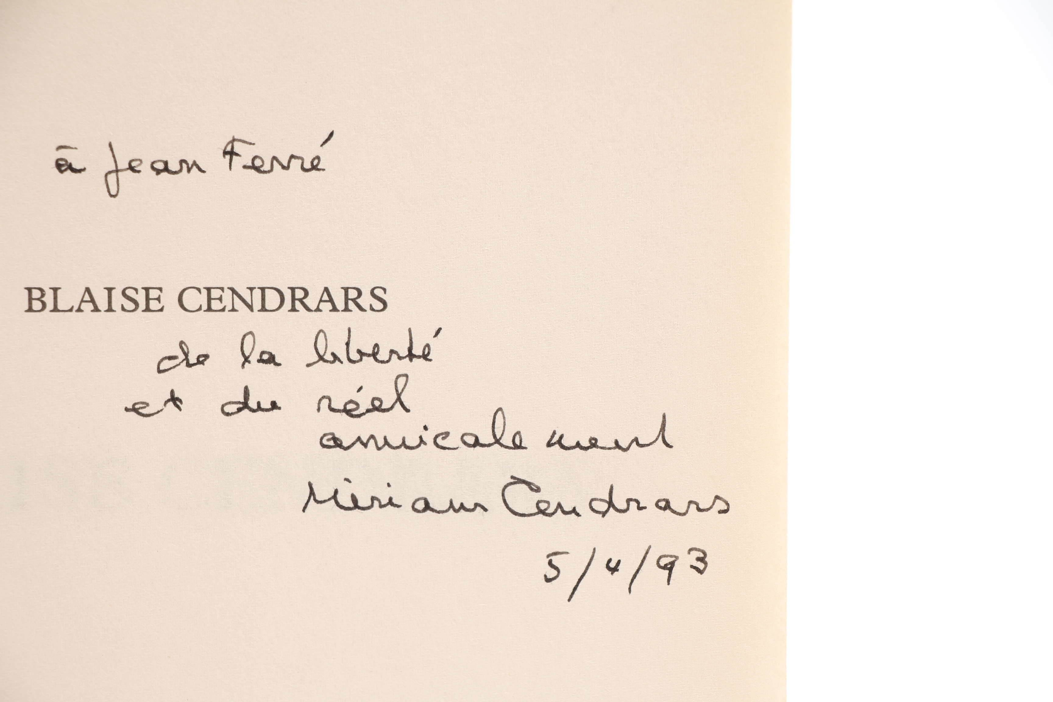 Blaise Cendrars