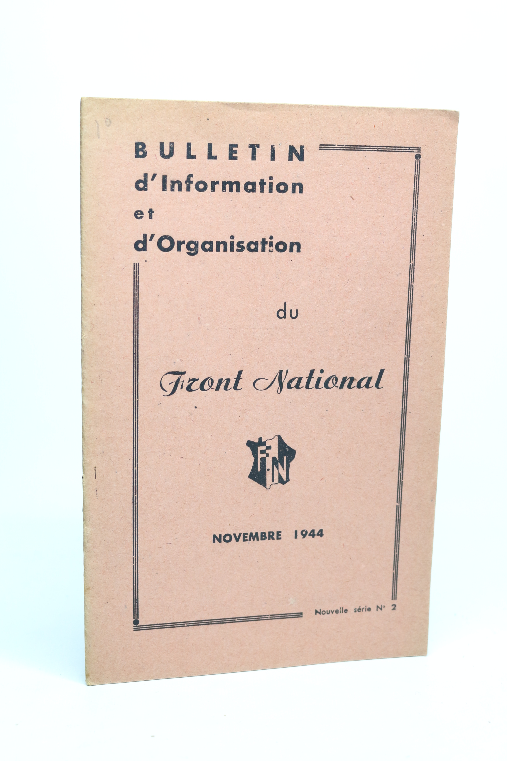 Bulletin d'information et d'organisation du Front National