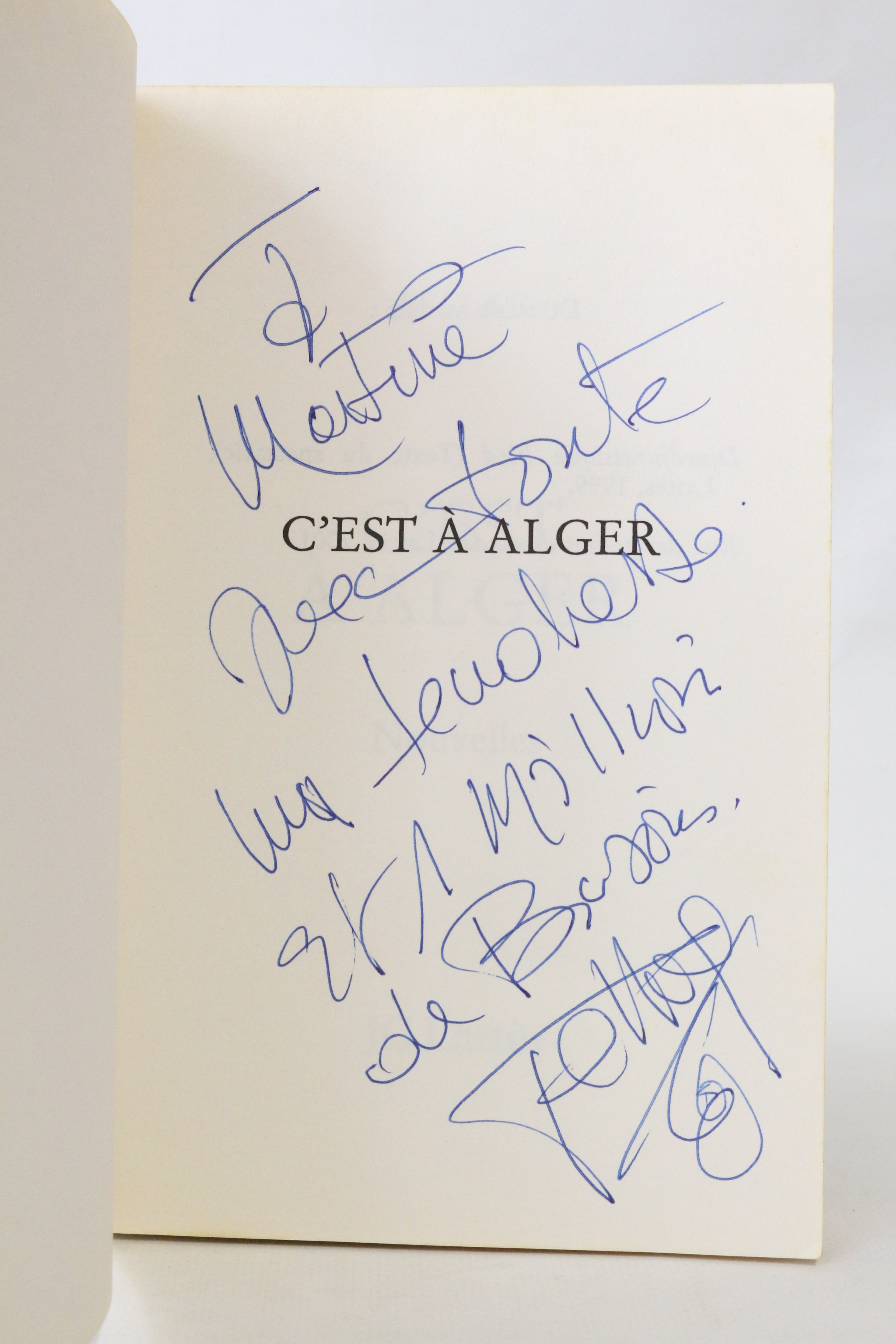 C'est à Alger