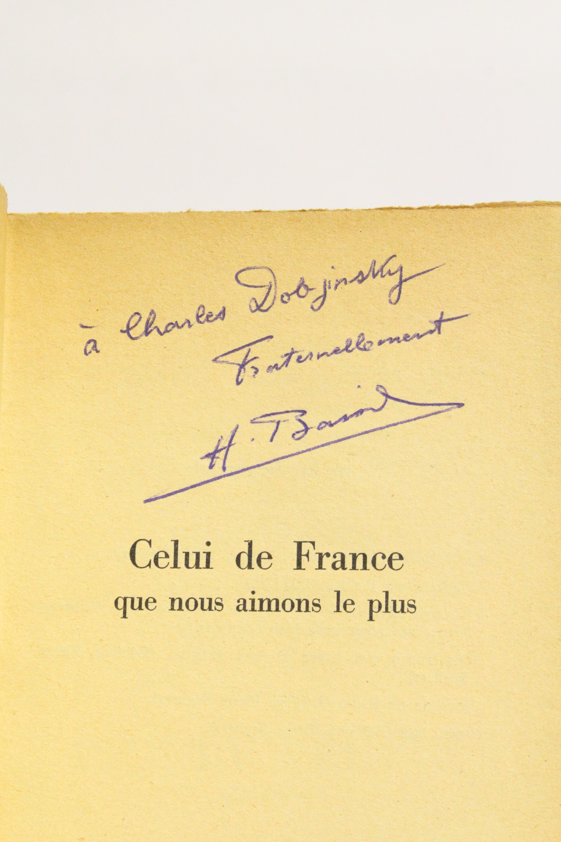 Celui de France que nous aimons le plus. Fresque dramatique …