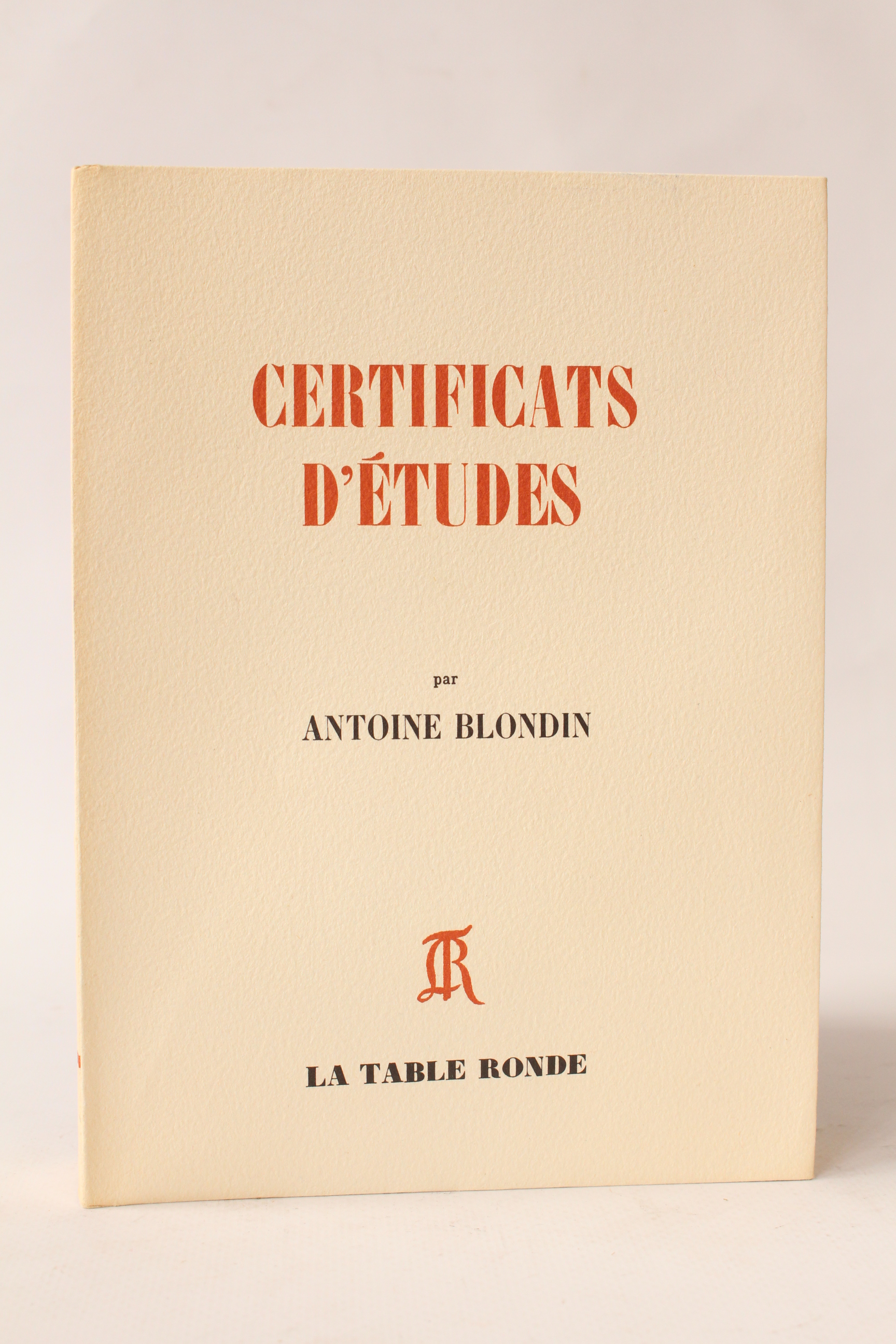 Certificats d'études