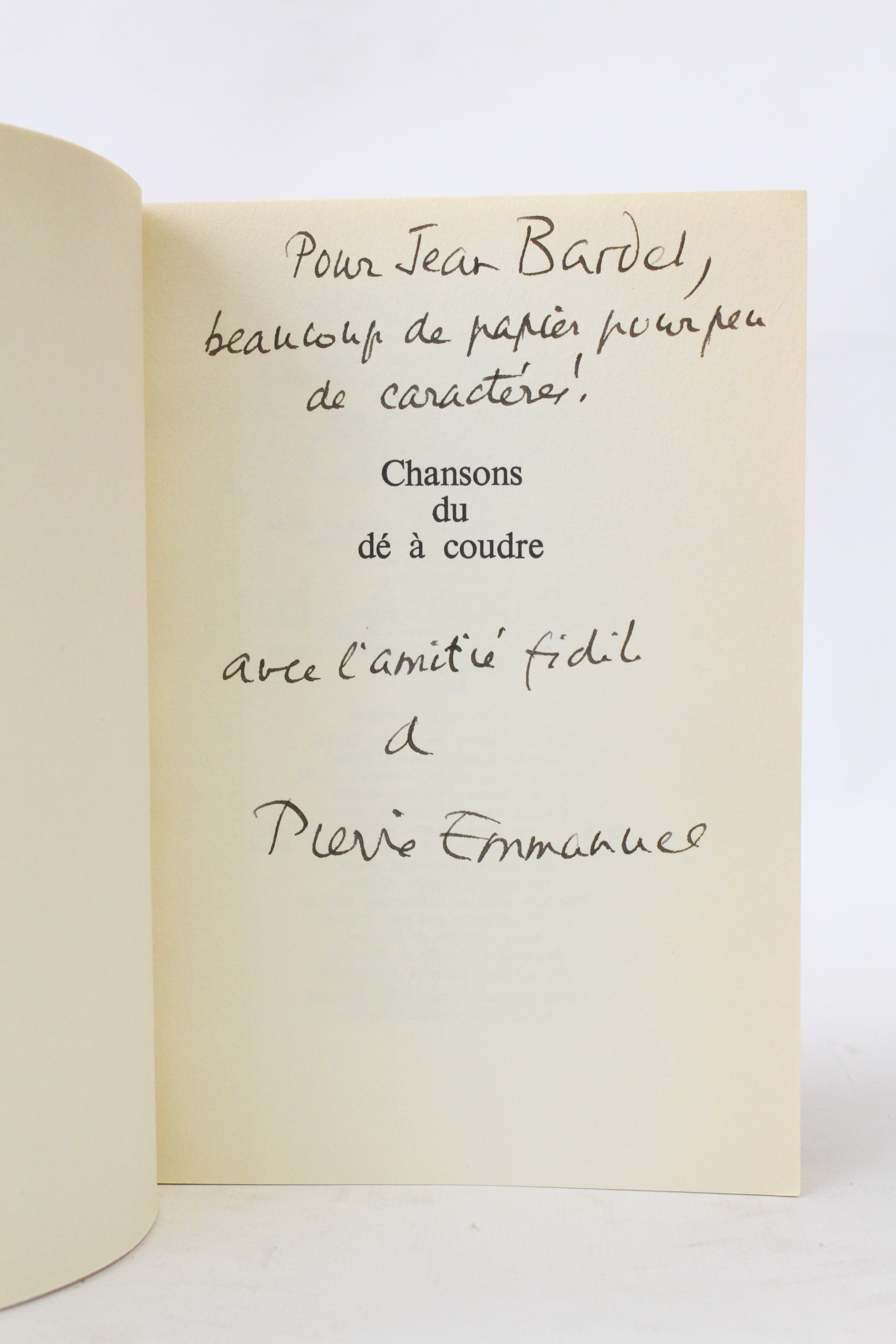 Chansons du dé à coudre