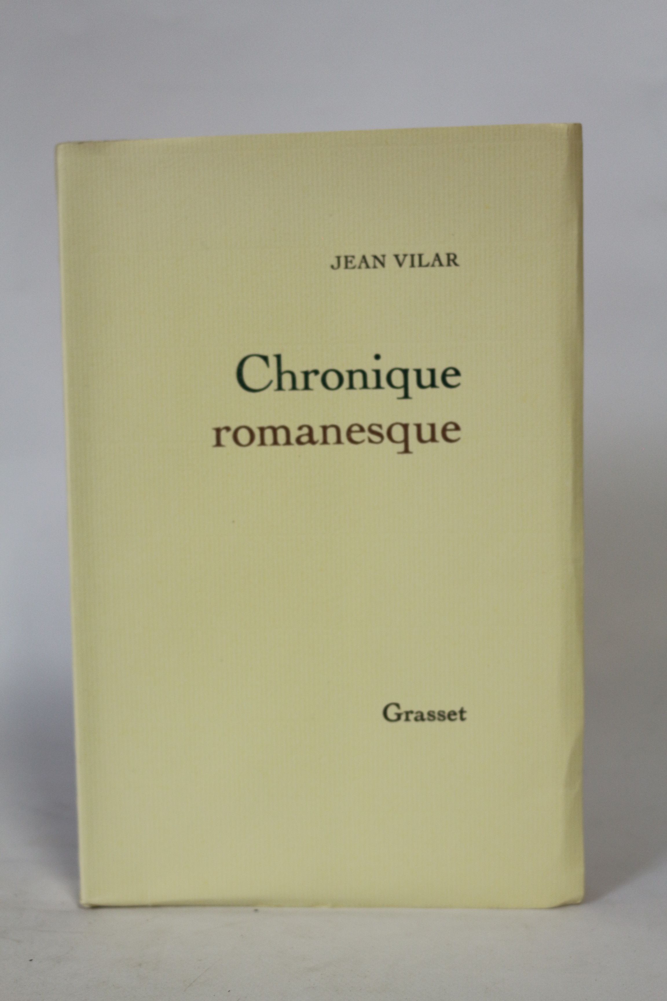 Chronique romanesque