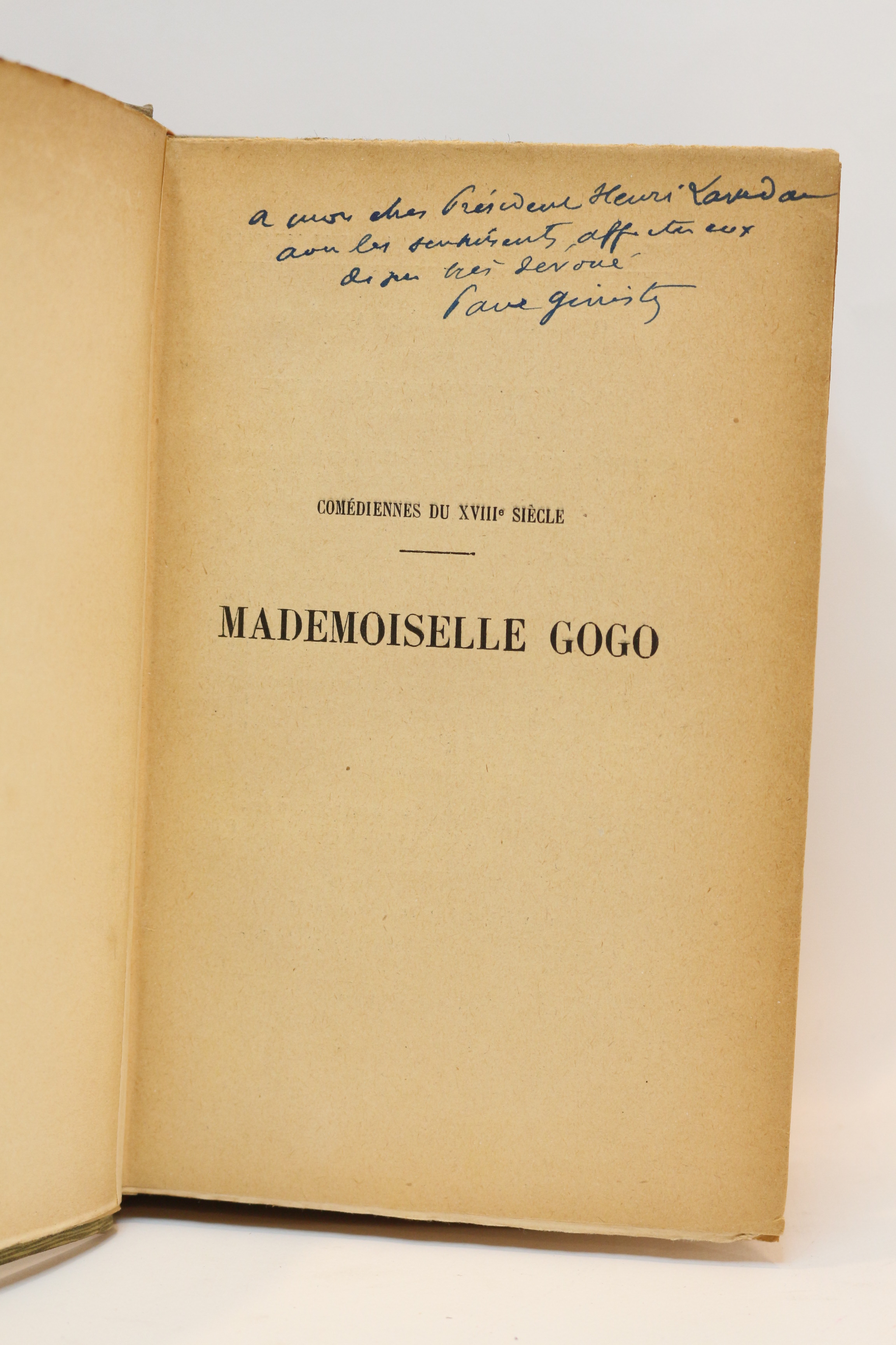 Comédiennes du XVIIIème siècle. Mademoiselle Gogo, mademoiselle Beauménard de la …