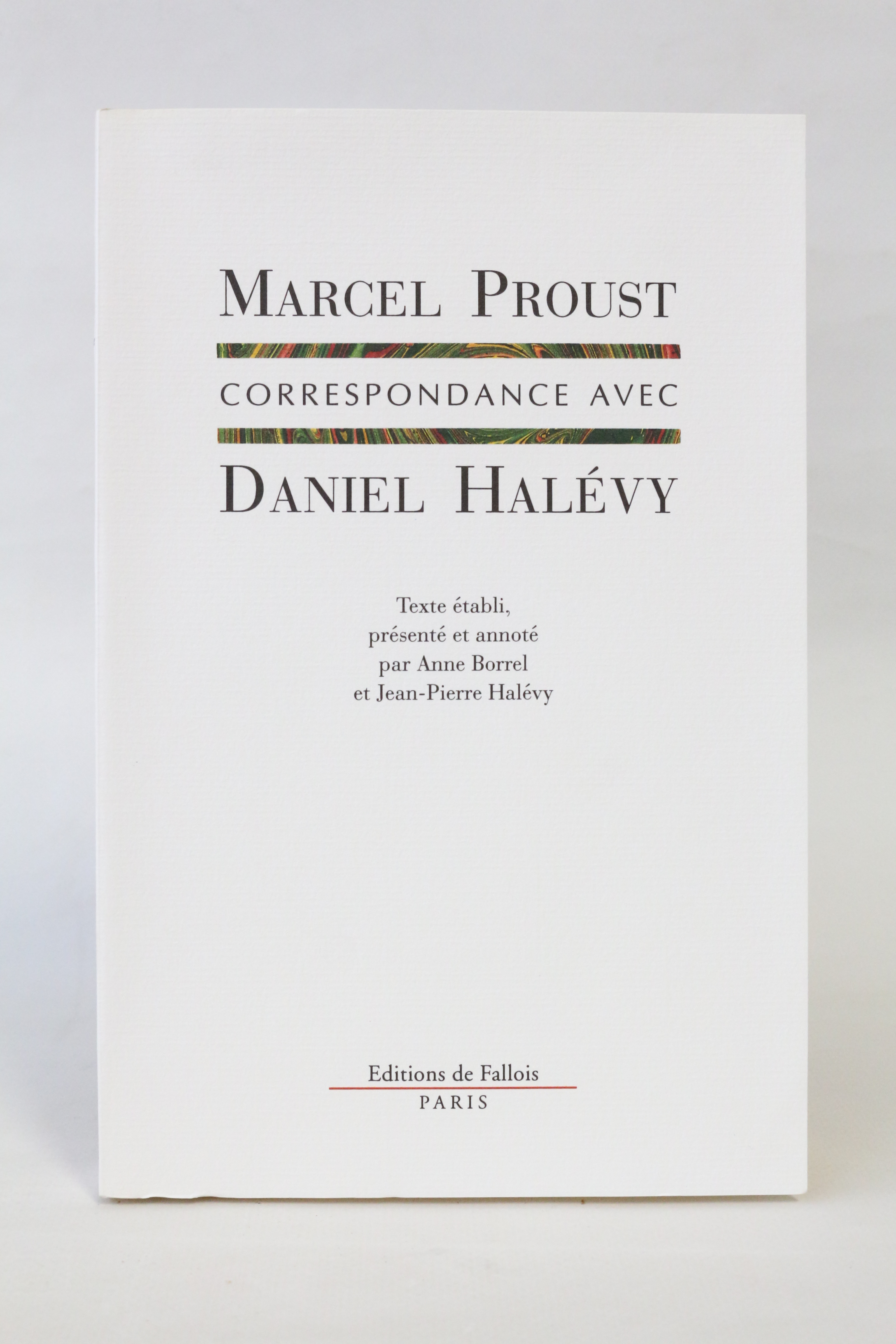 Correspondance avec Daniel Halévy