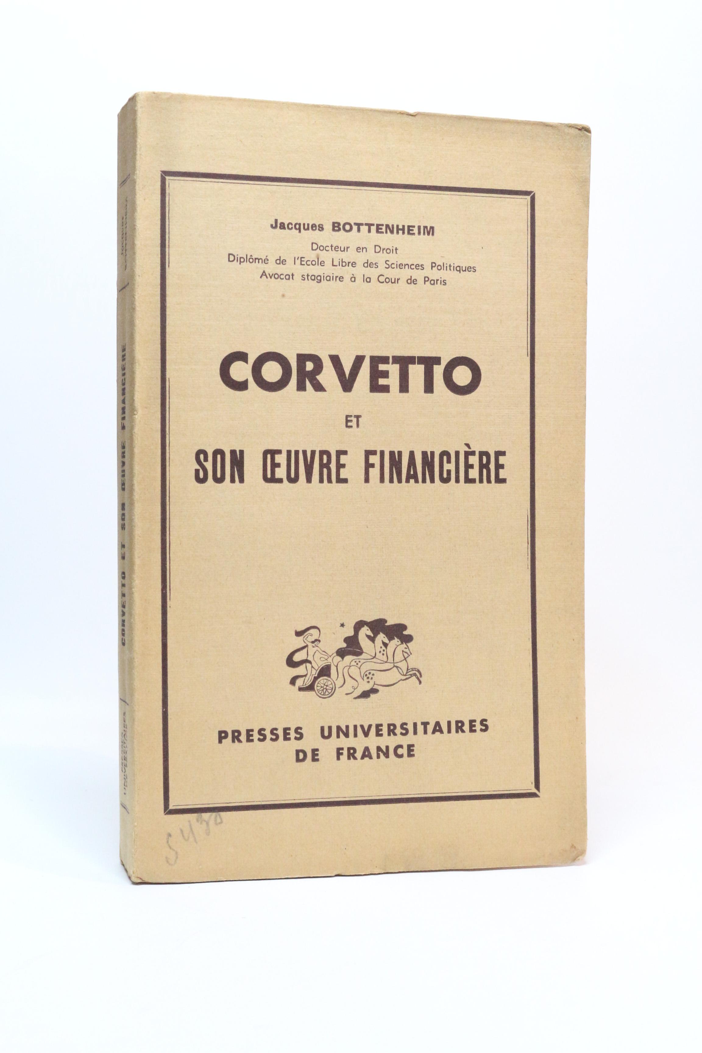 Corvetto et son oeuvre financière