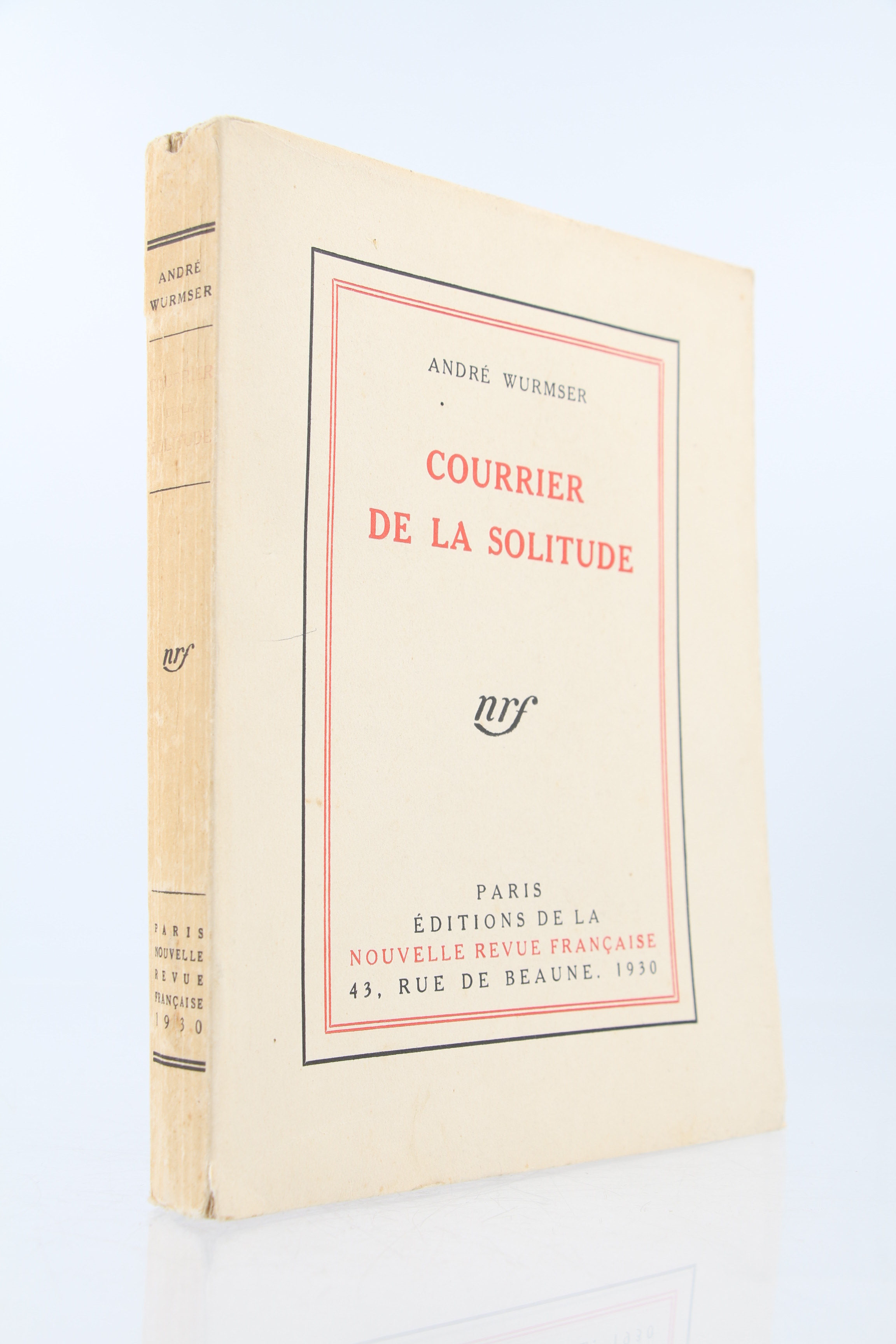 Courrier de la solitude