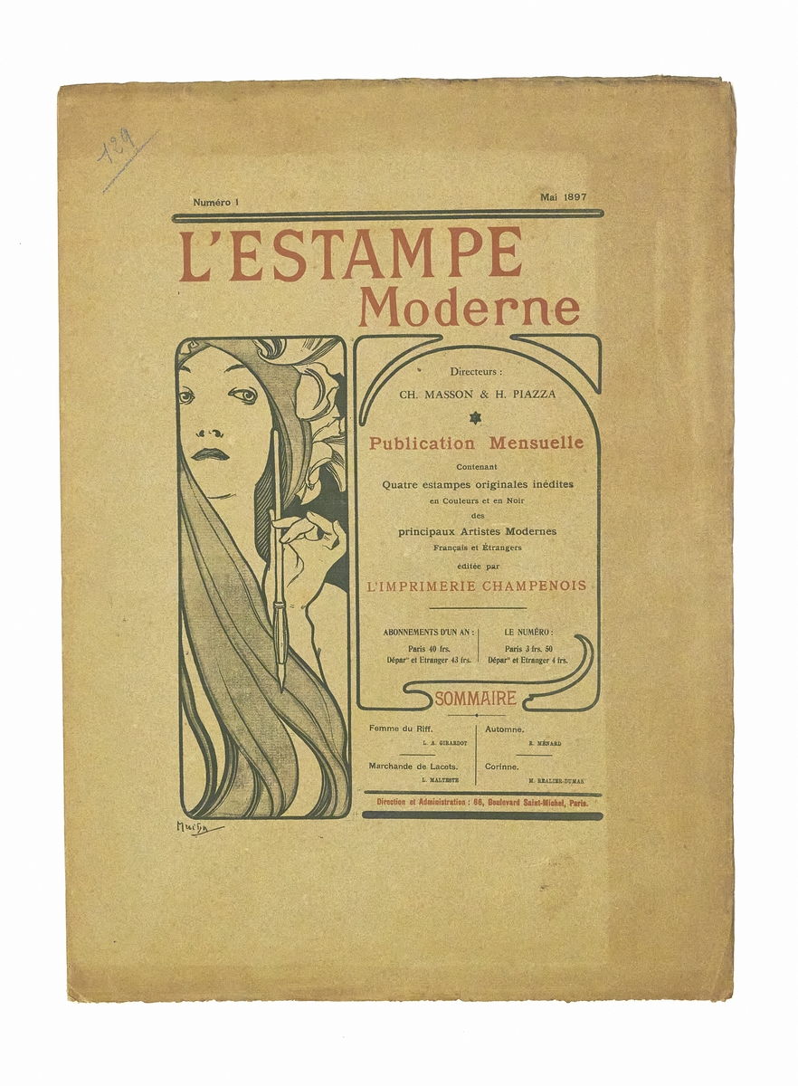 Couverture de L'Estampe Moderne n°1 mai 1897
