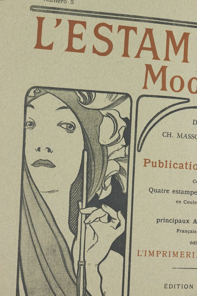 Couverture de L'Estampe Moderne n°5 septembre 1897