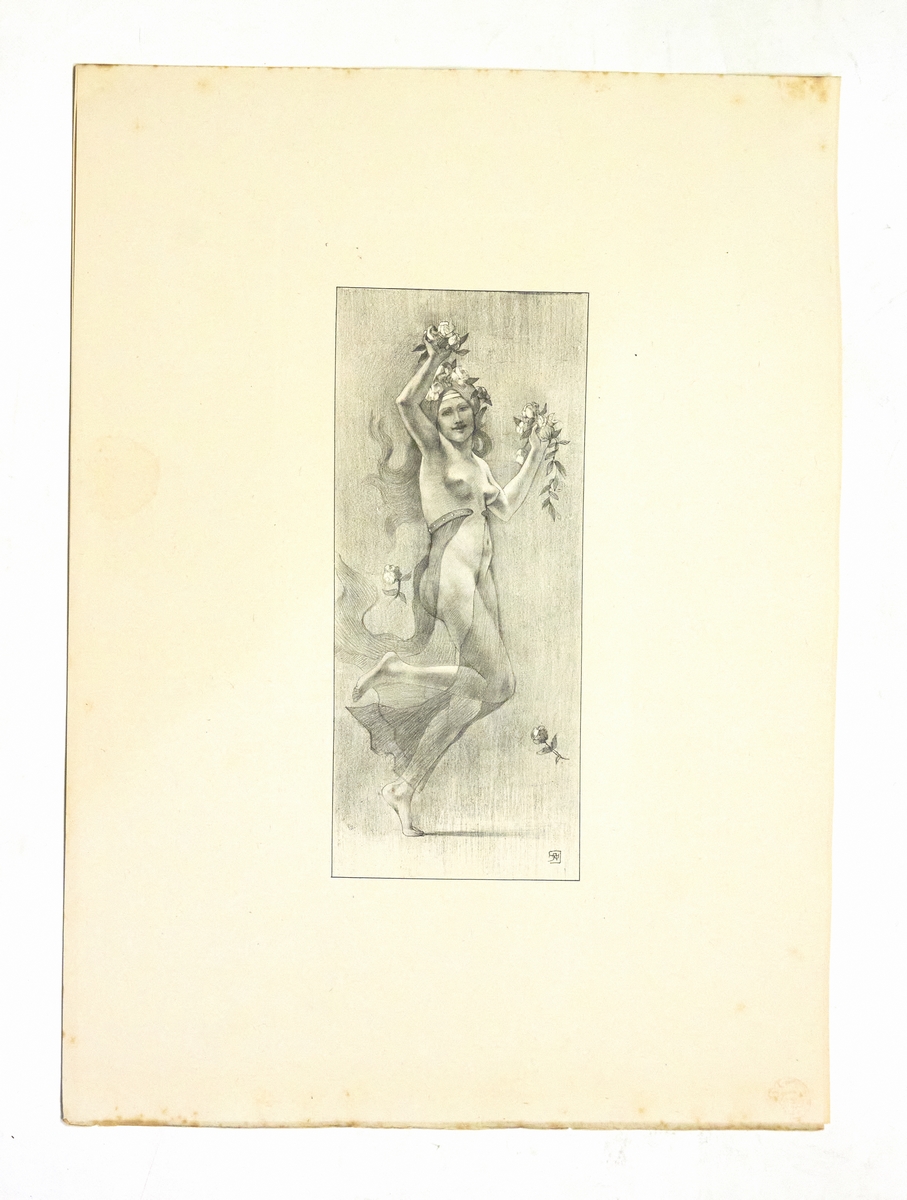 "Danse" - Lithographie originale sur Chine - L'Estampe Moderne