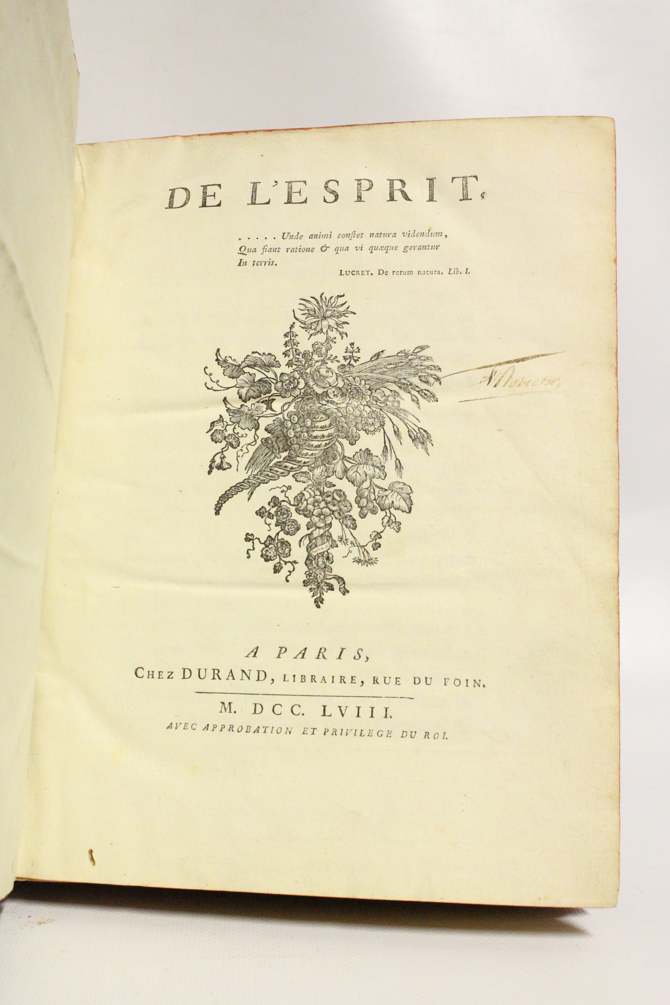 De l'Esprit