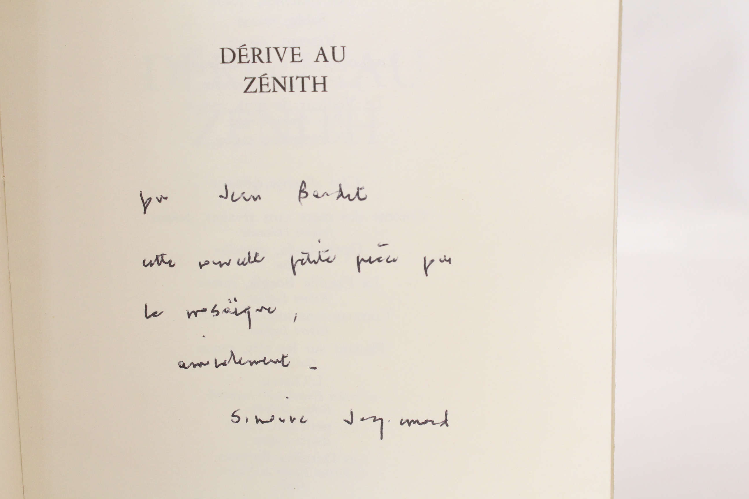 Dérive au zénith