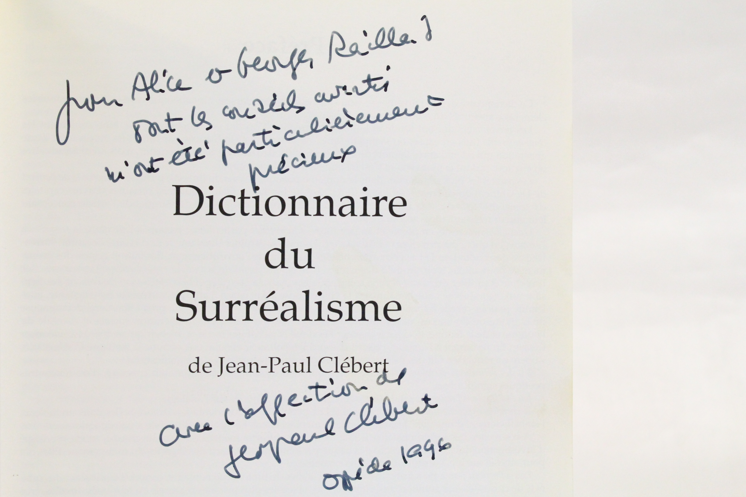 Dictionnaire du Surréalisme