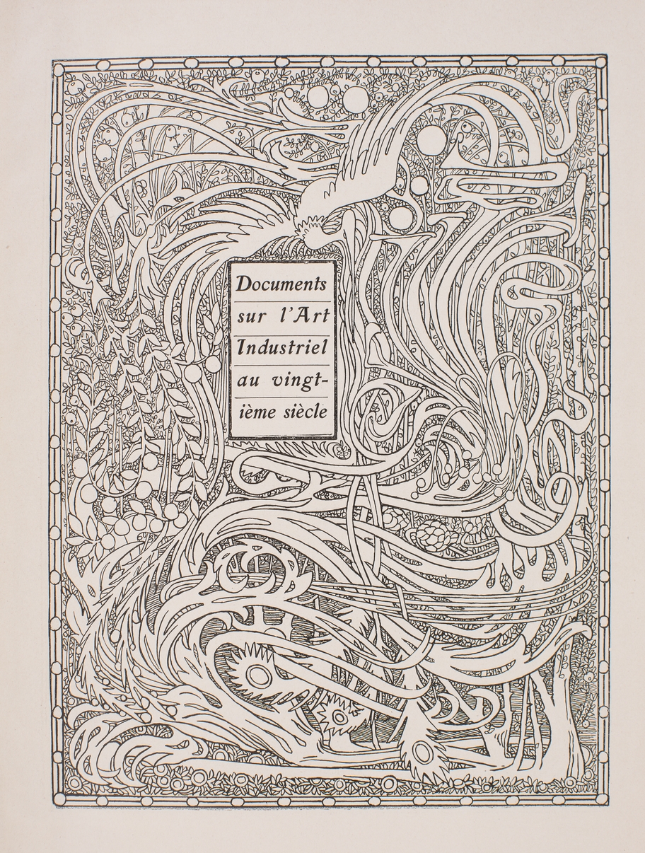 Documents sur l'art industriel au XXème siècle