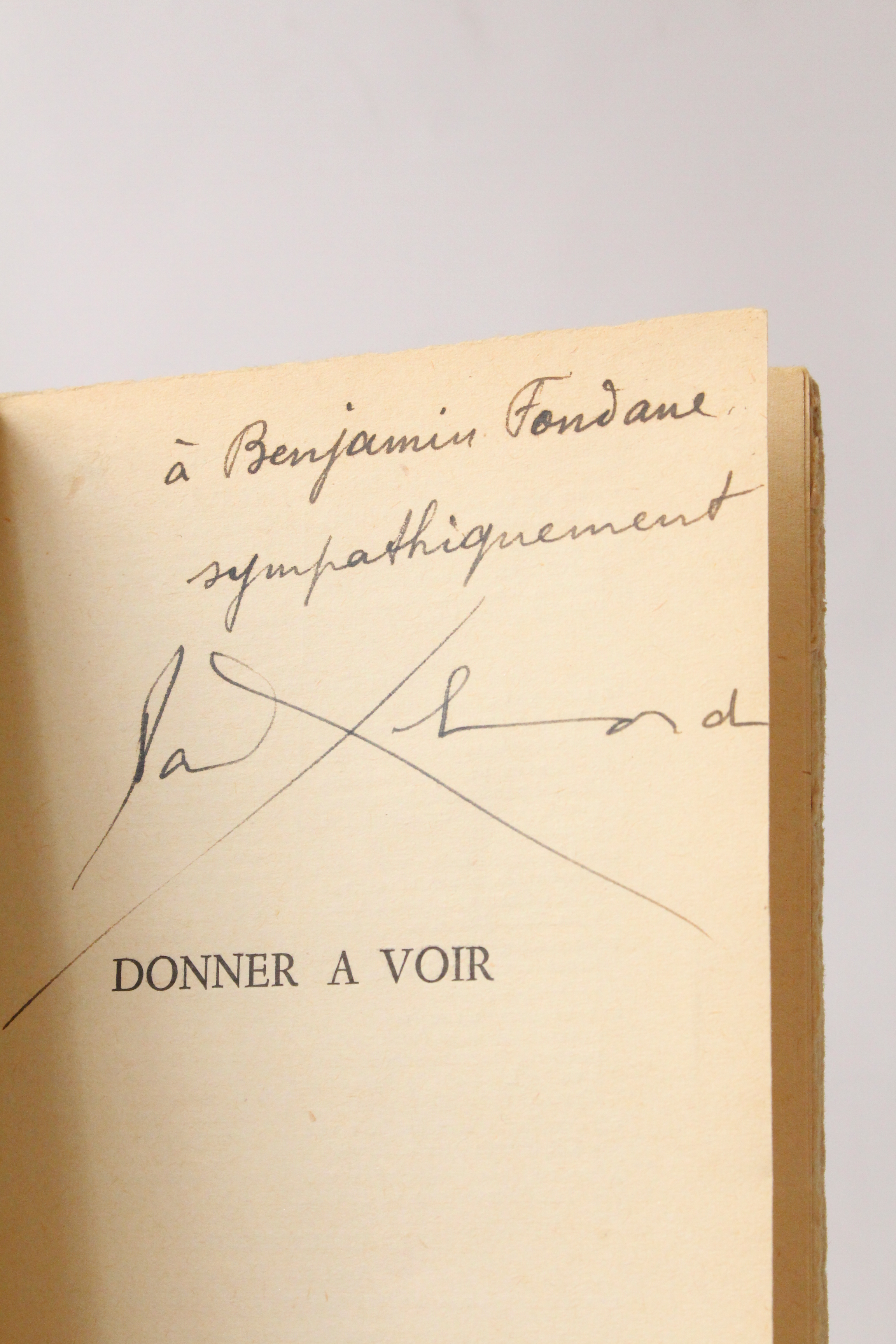 Donner à voir