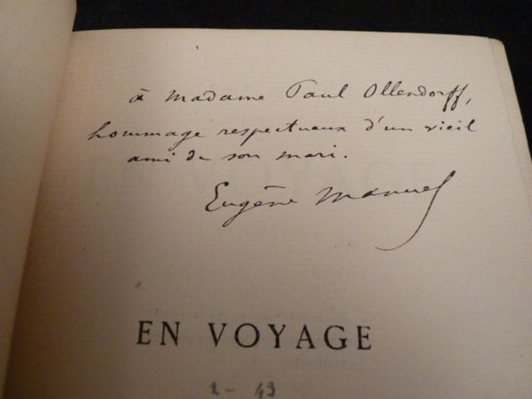 En voyage, poésies