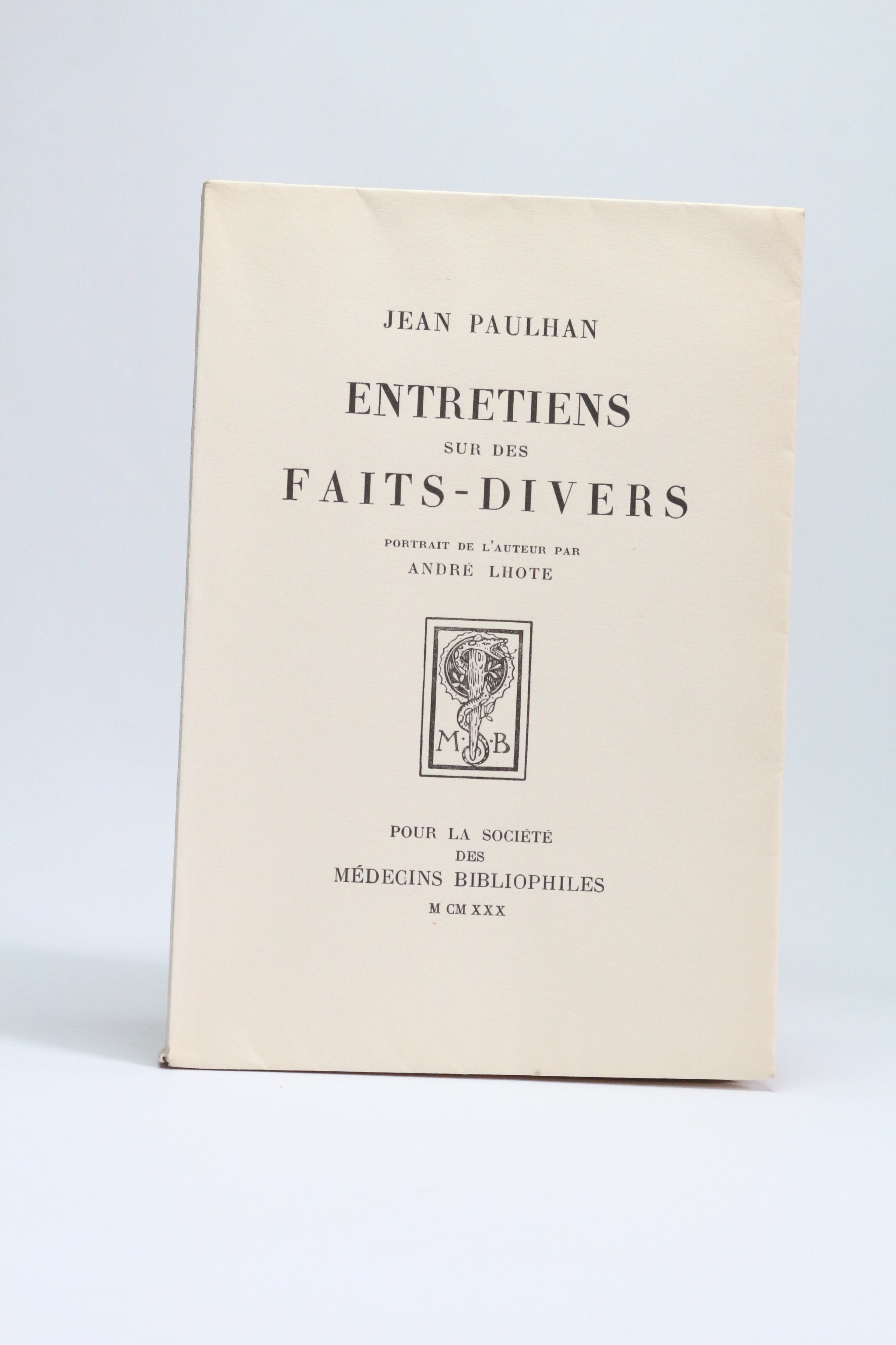 Entretiens sur les faits divers