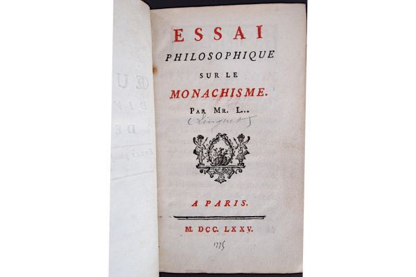 Essai philosophique sur le monachisme