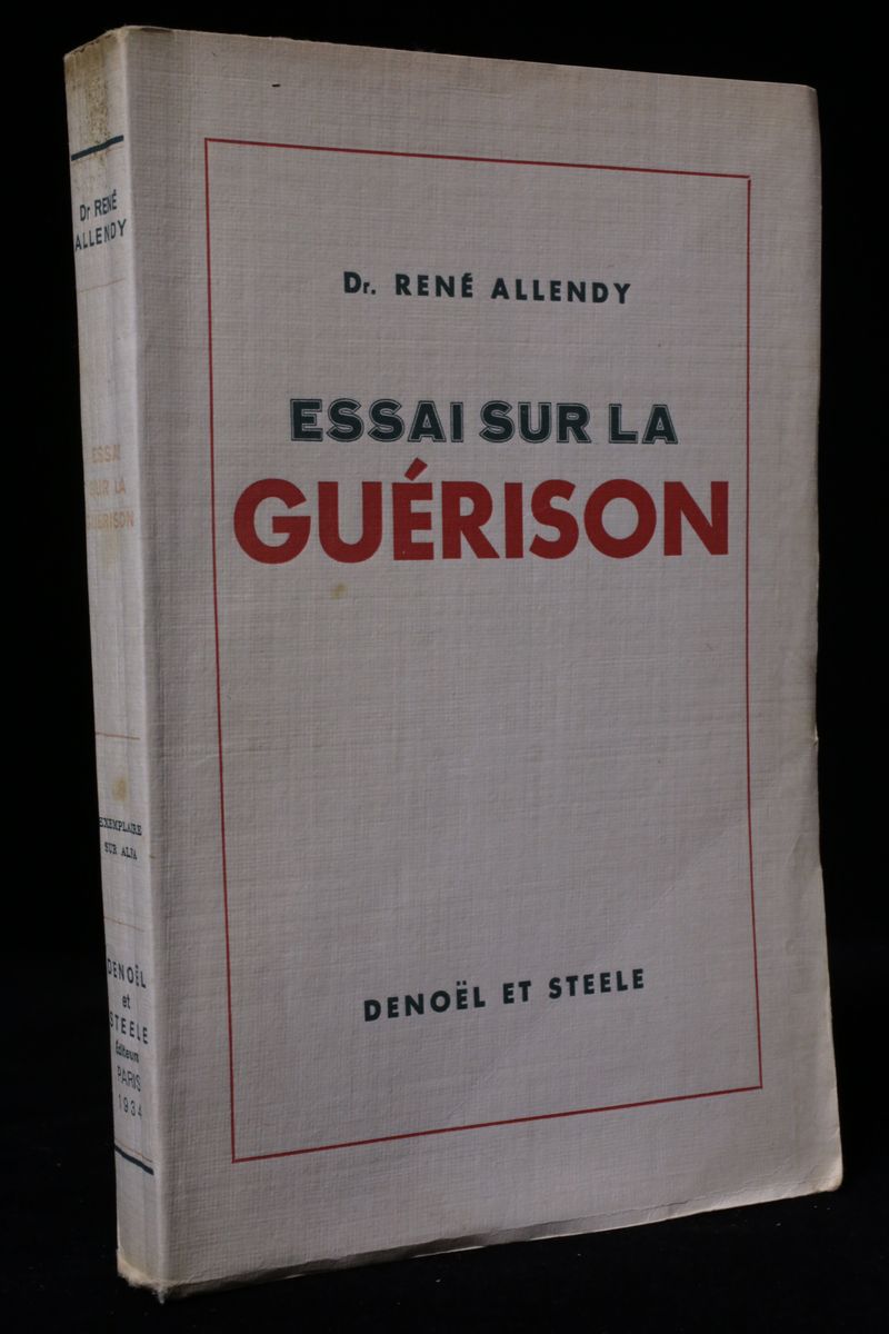 Essai sur la guérison