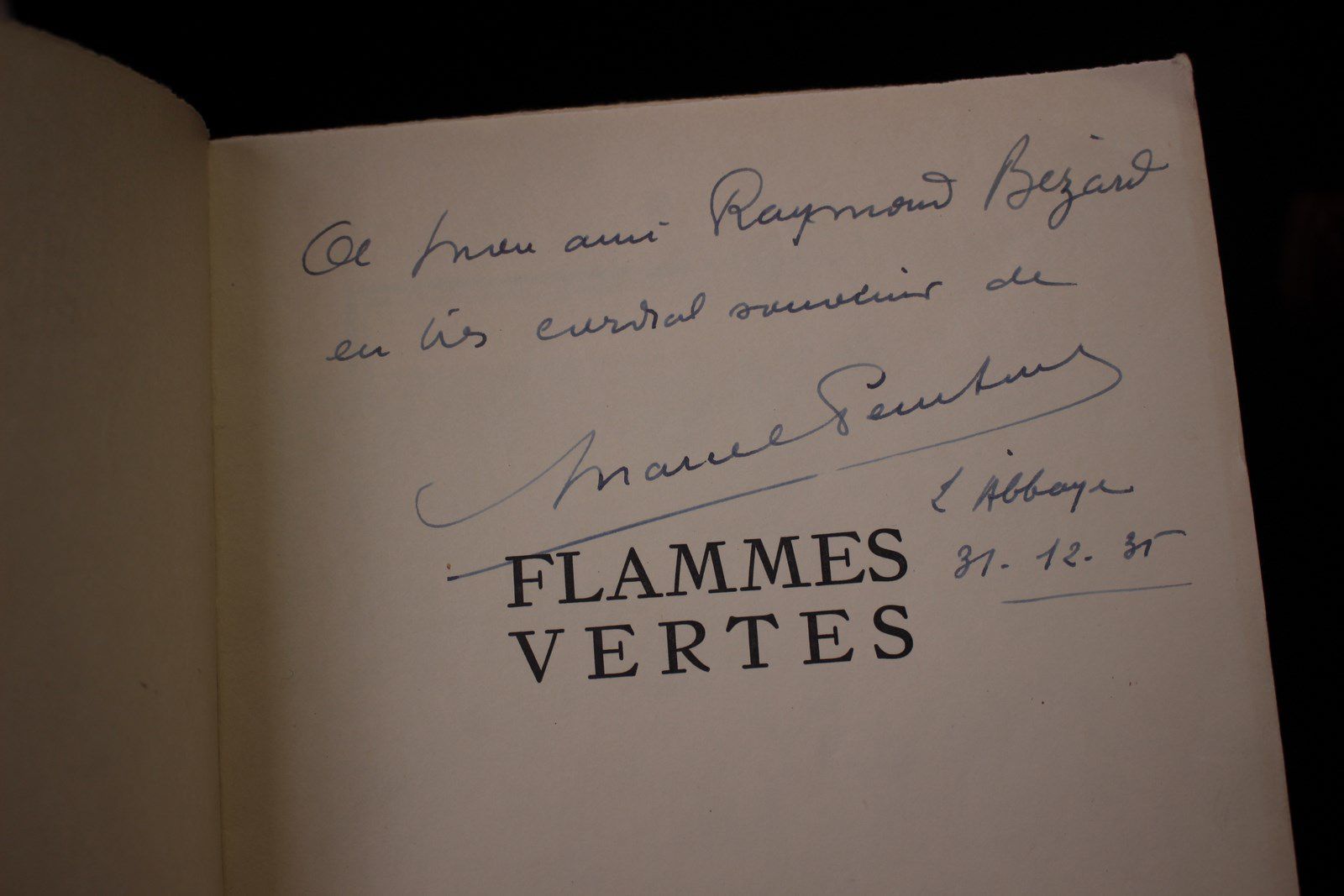 Flammes vertes