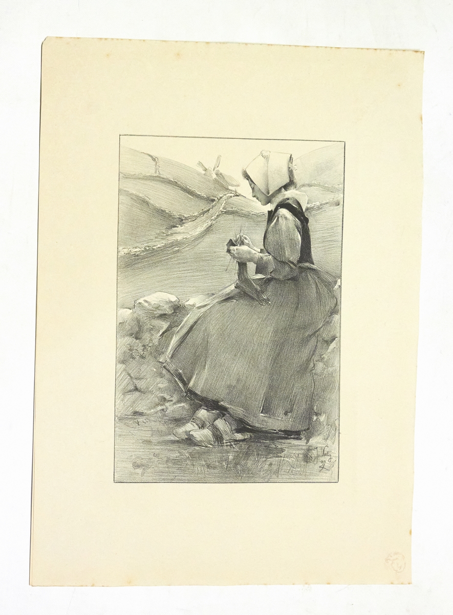 "Fleur de Lande" - Lithographie originale sur Chine - L'Estampe …