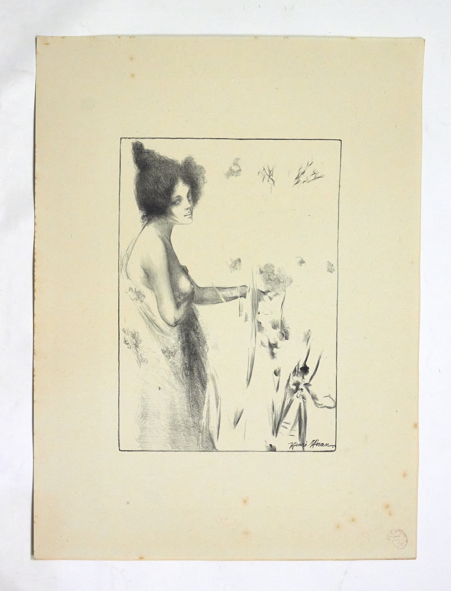 "Fleur de mai" - Lithographie originale sur Chine - L'Estampe …