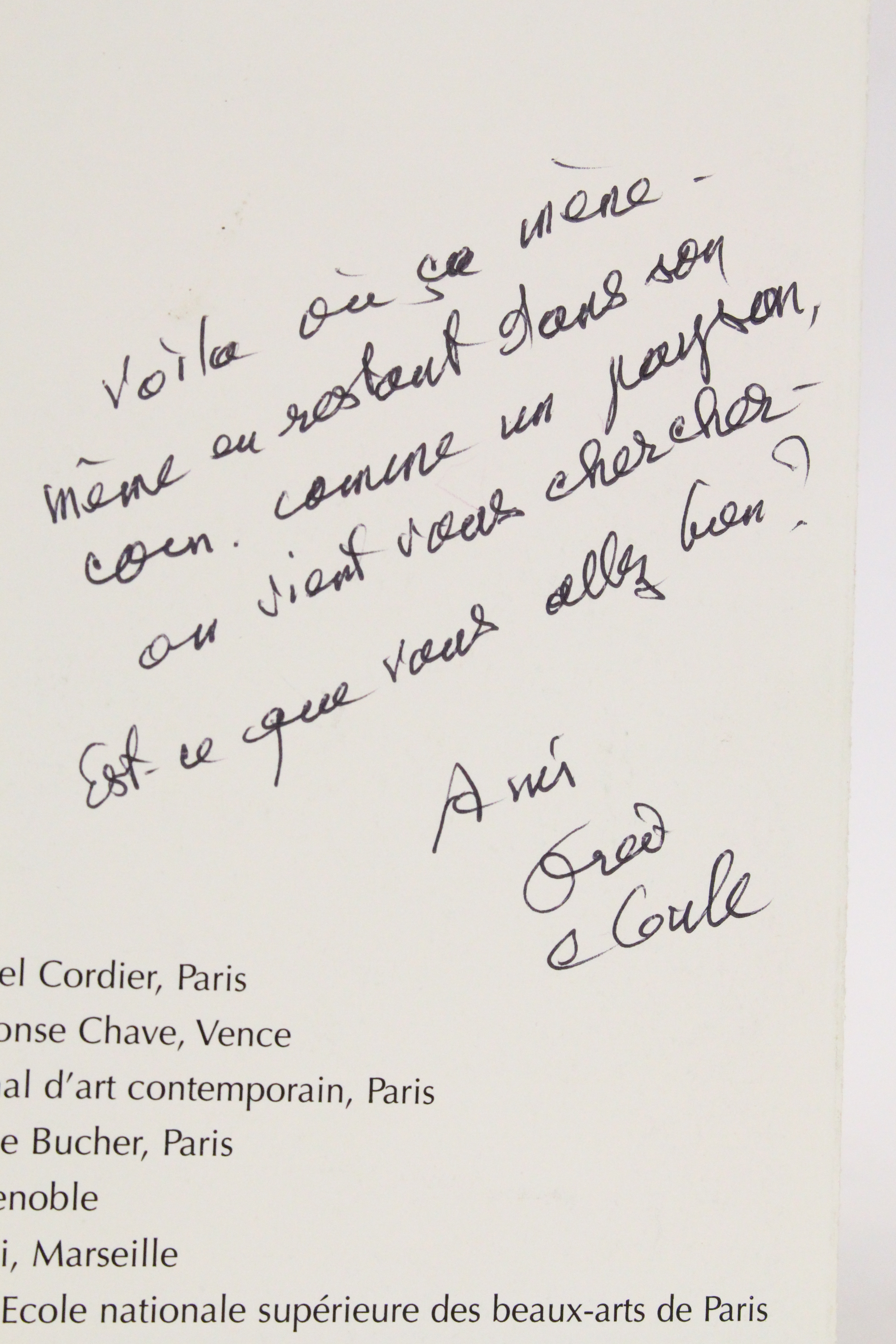 Fred Deux j'imagine, je cherche. Oeuvres de 1994 à 2001