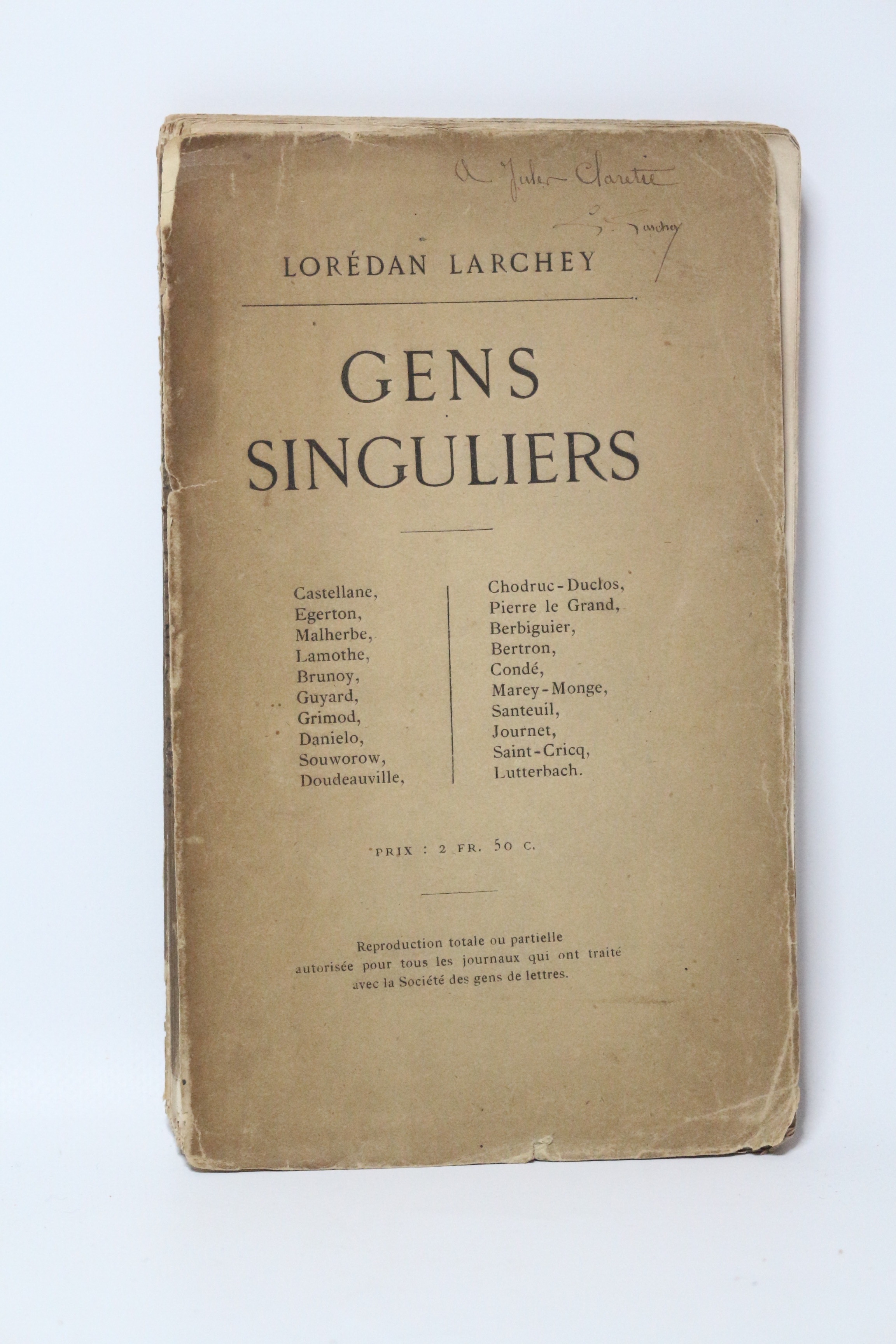 Gens singuliers