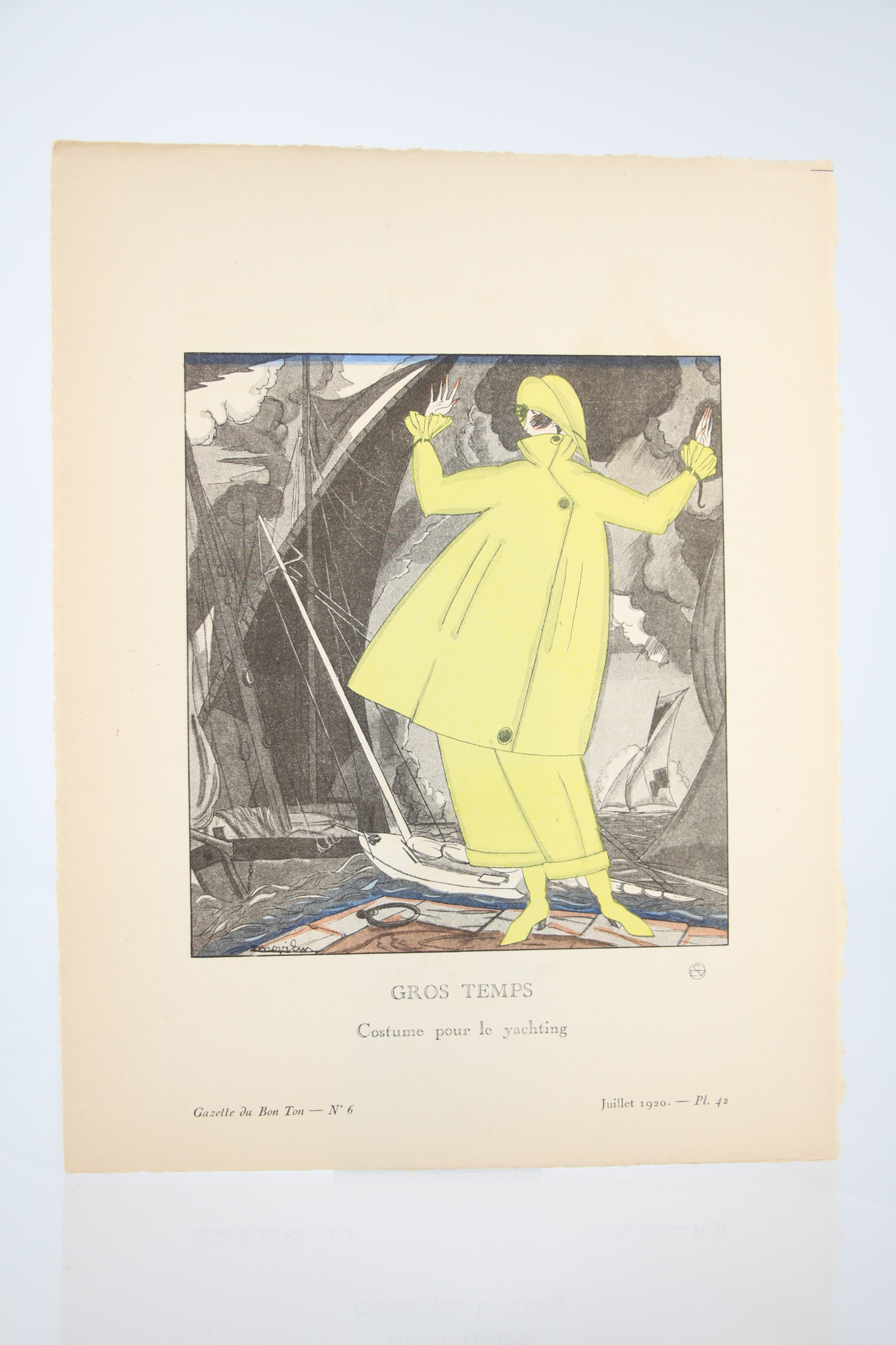 Gros temps. Costume pour le yachting (pl.42, La Gazette du …