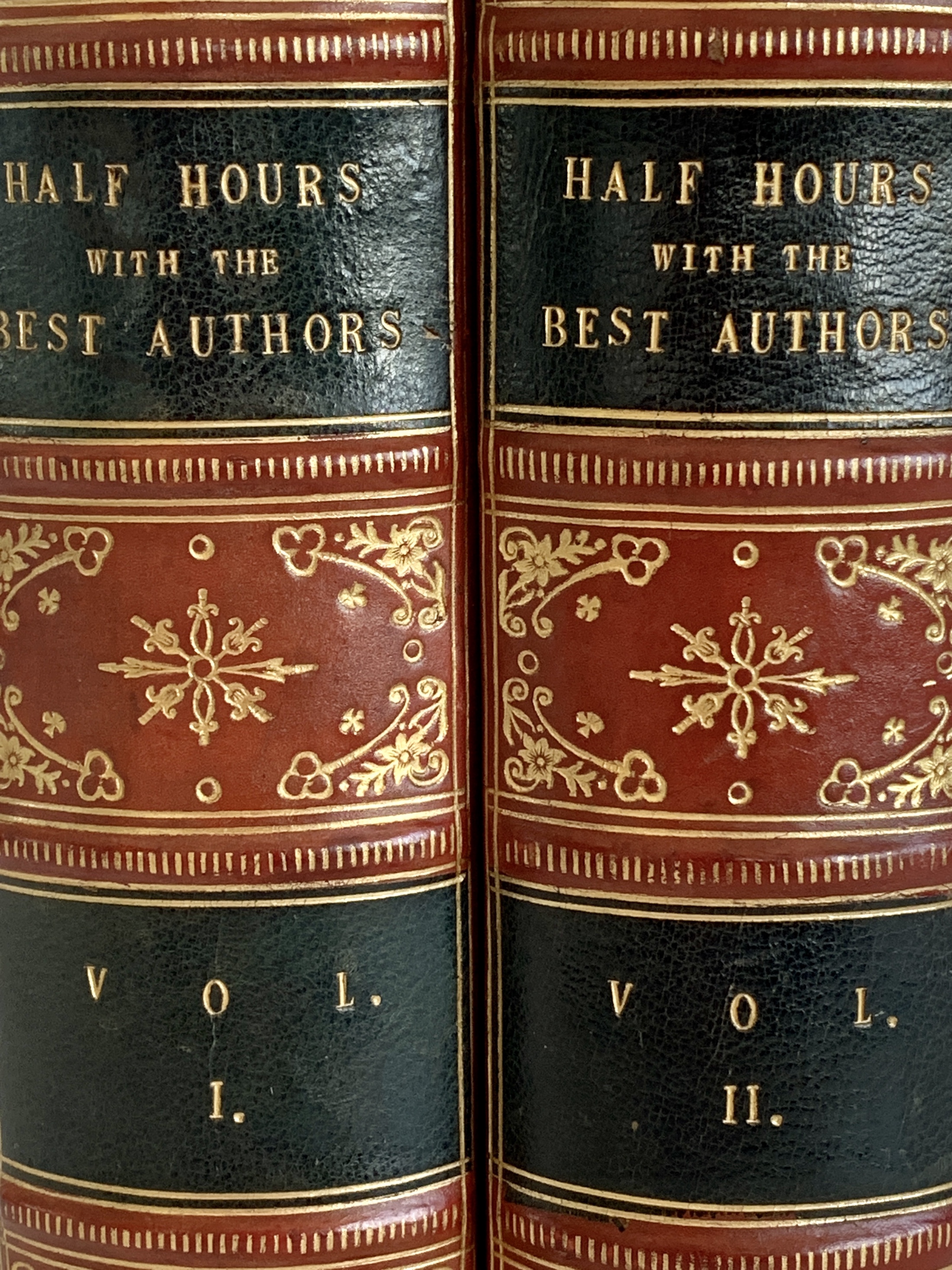 Half hours with the best authors