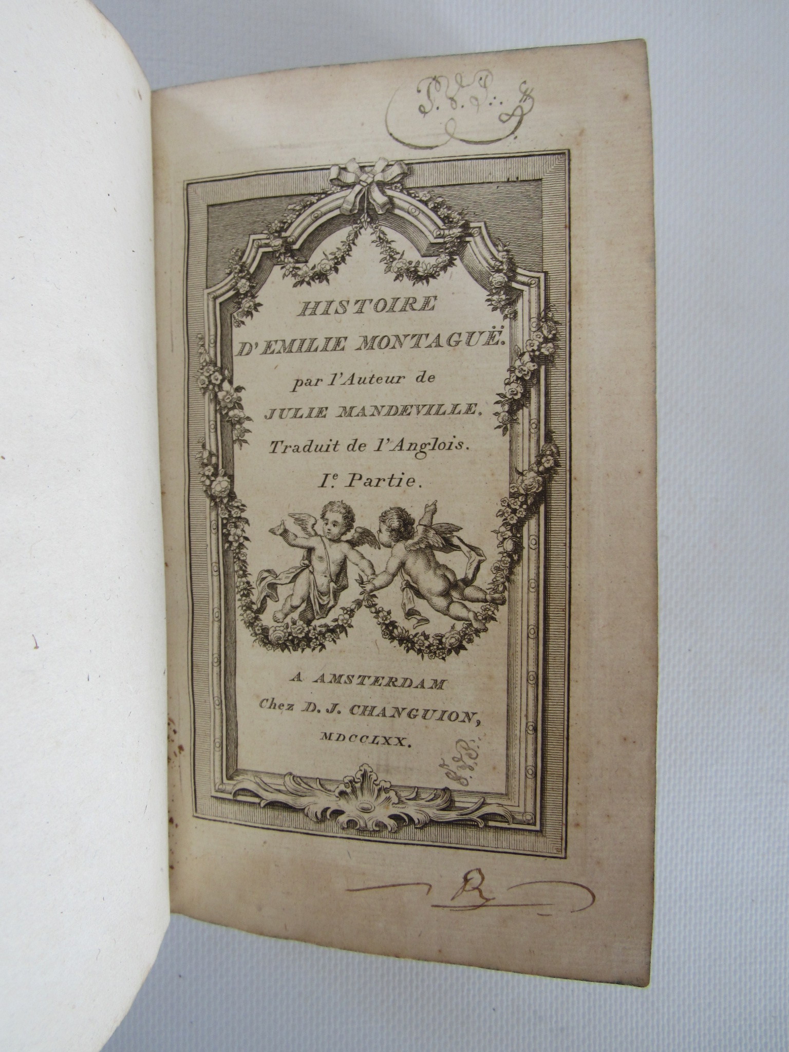 Histoire d'Emilie Montague