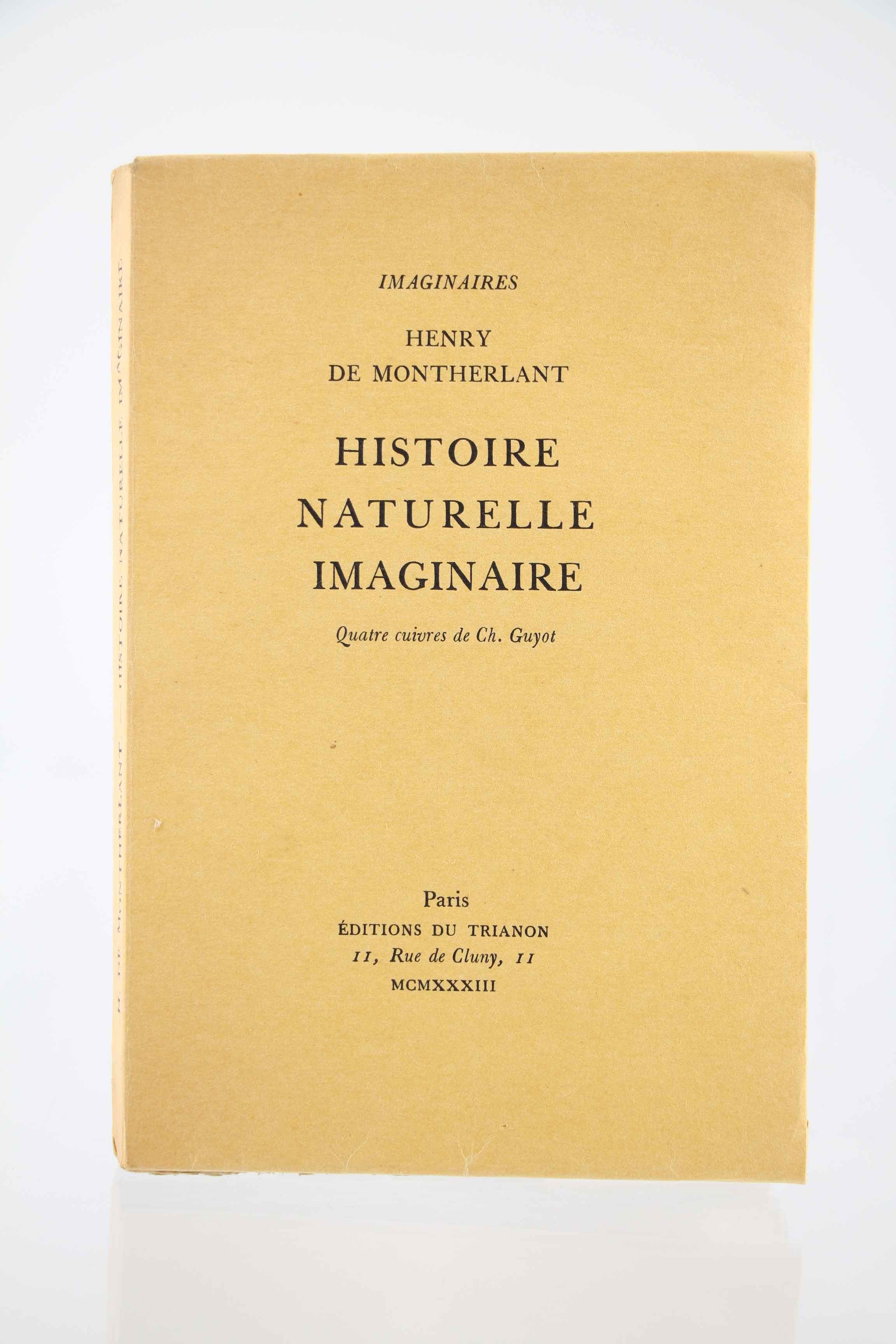 Histoire Naturelle imaginaire