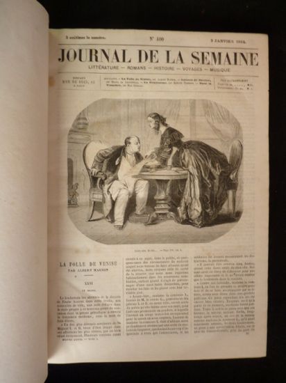 Journal de la semaine, du n°400 du 3 janvier 1864 …