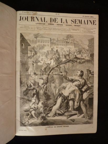 Journal de la semaine, du n°93 du 10 janvier 1861 …