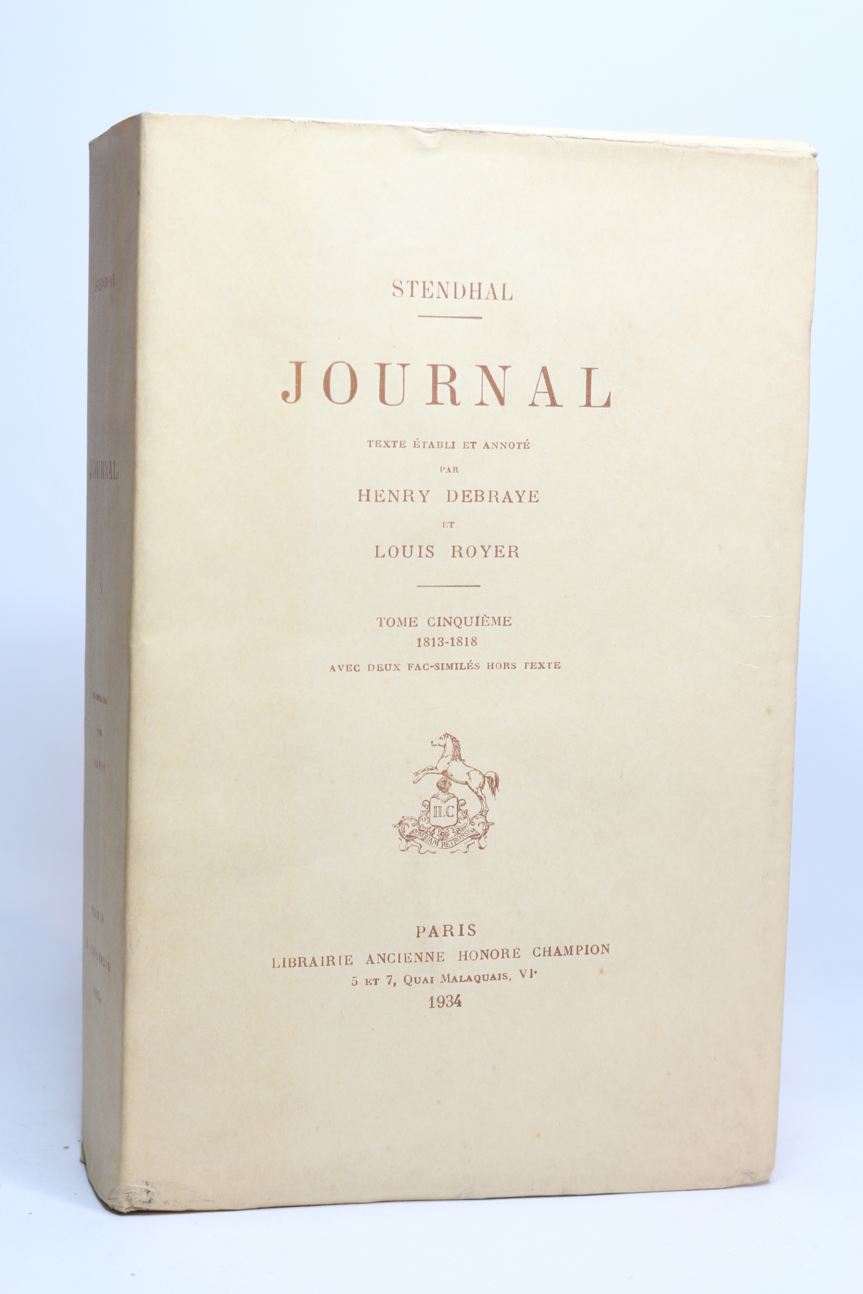 Journal (tome 5 seul)