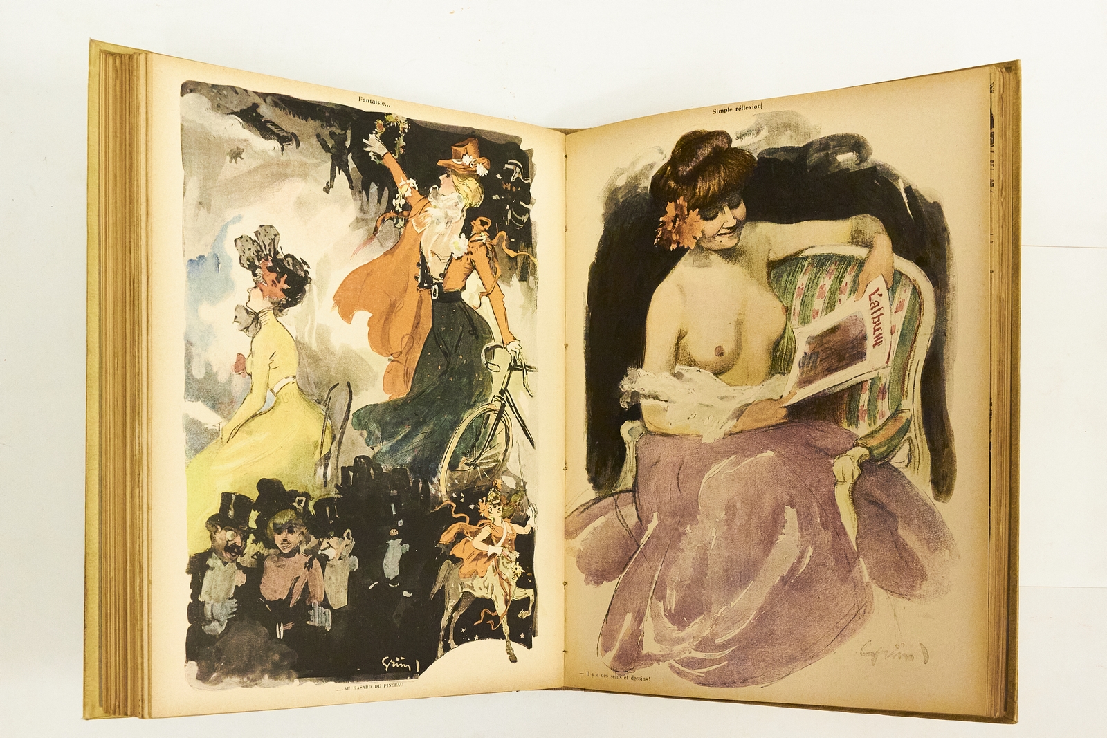 L'album. Les maîtres de la caricature