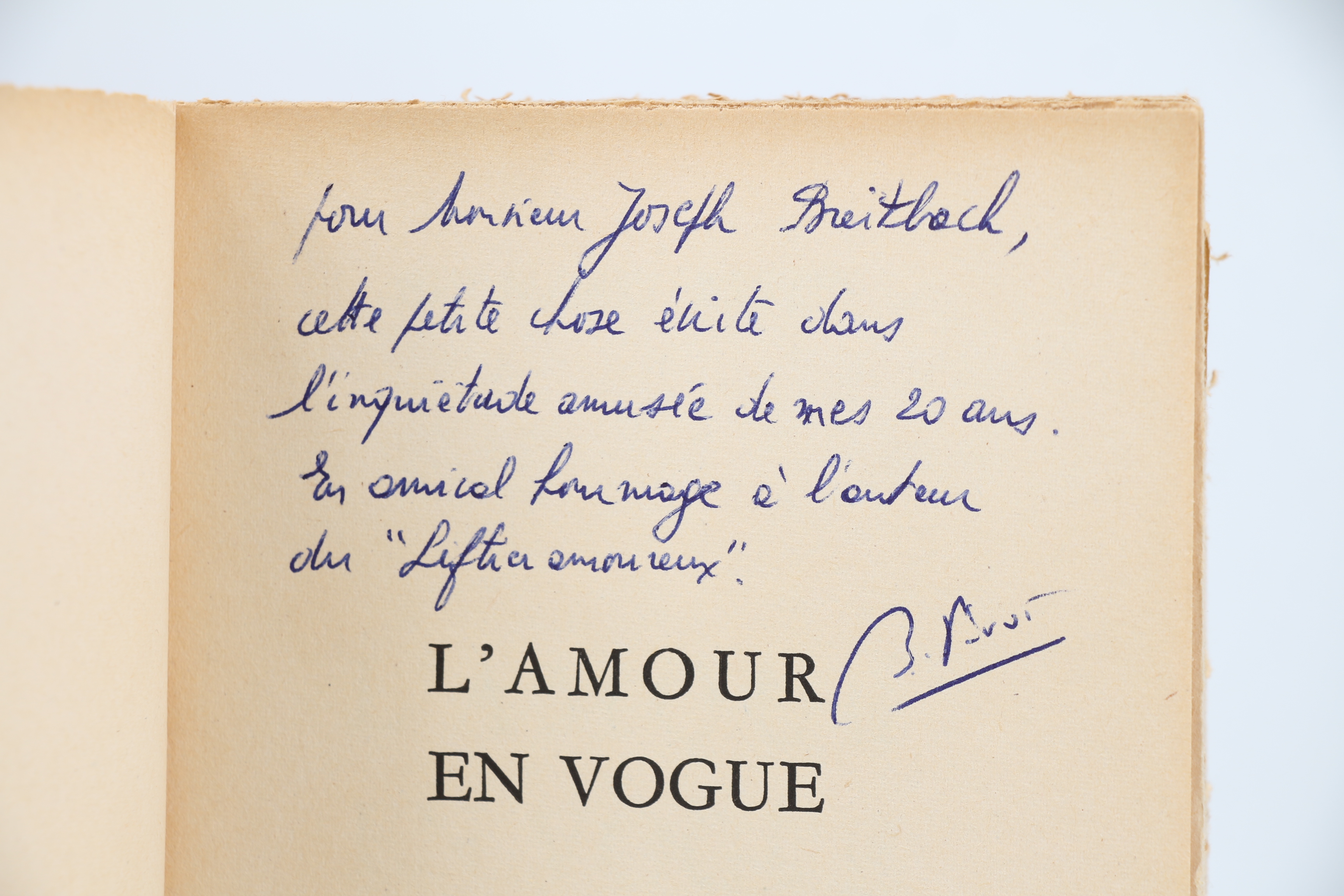 L'amour en vogue