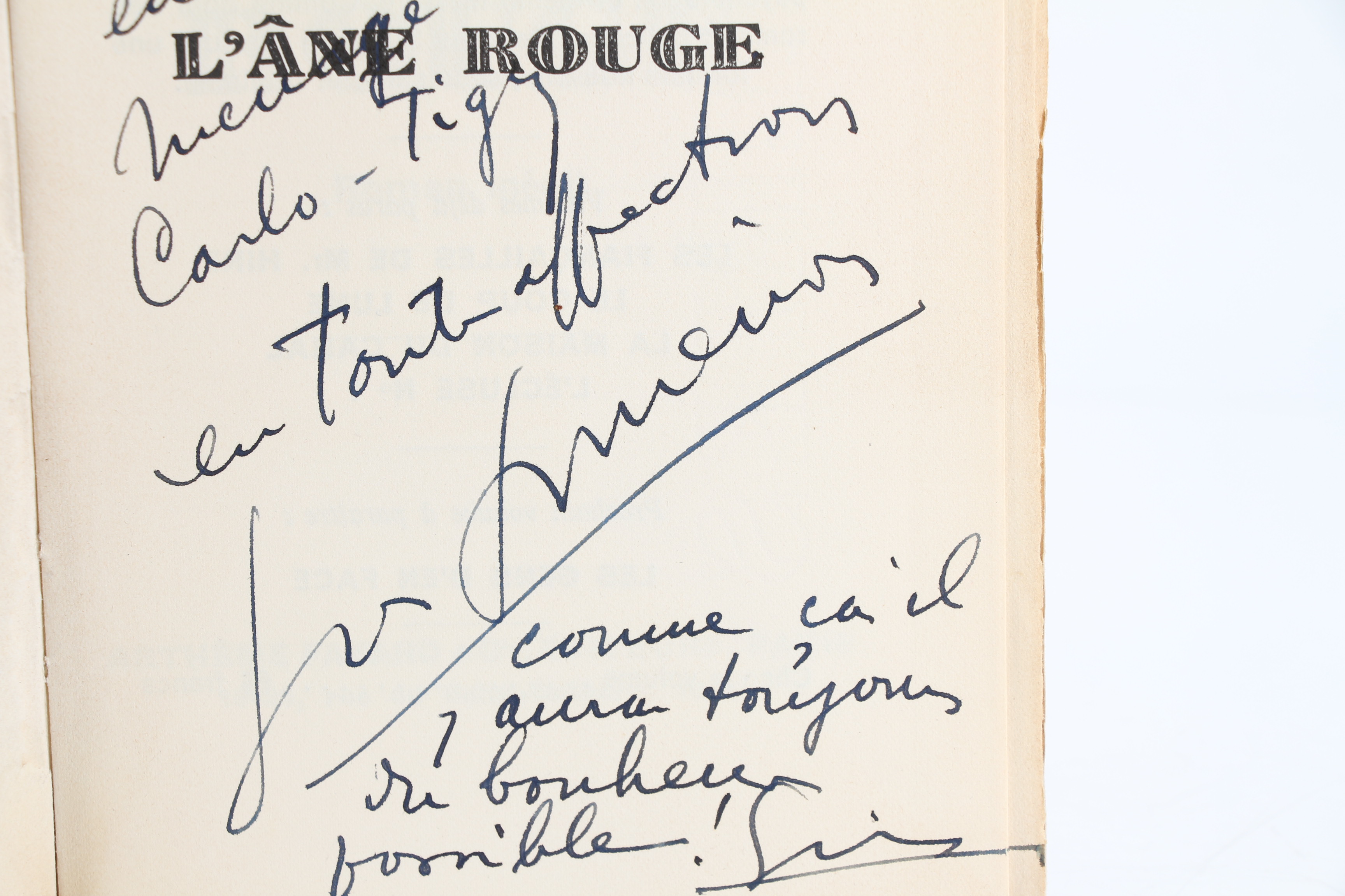 L'âne rouge