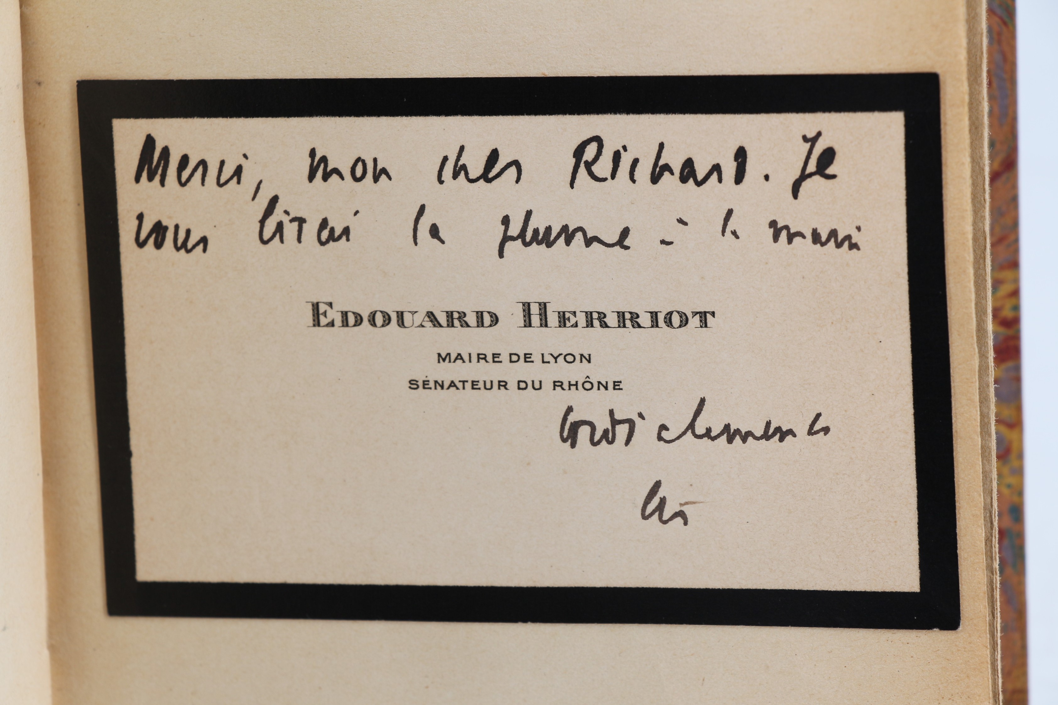 L'autre revanche - Exemplaire de Jean Richard, père de l'auteur …