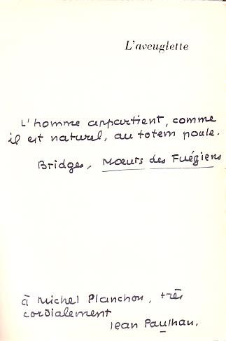 L'aveuglette