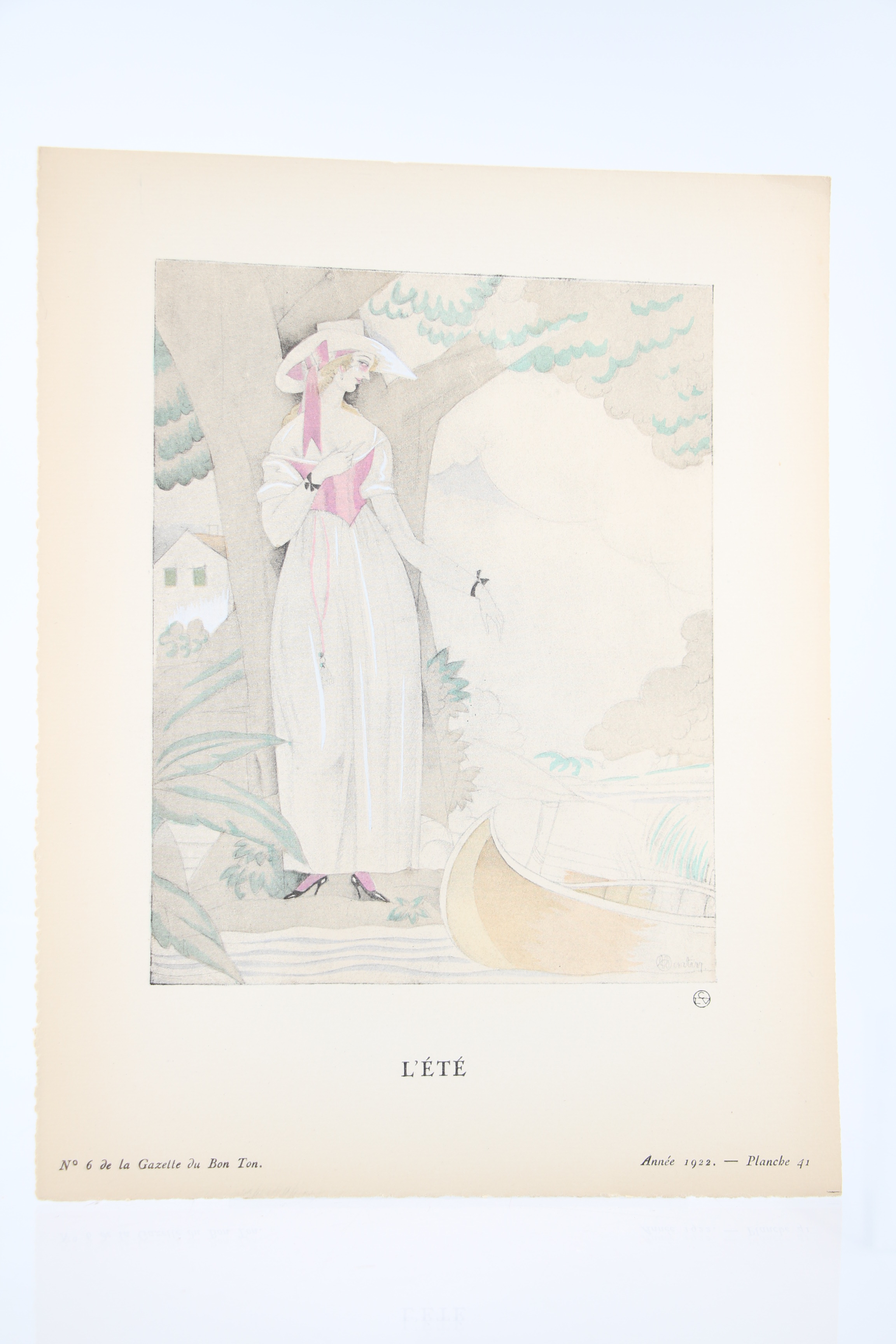L'Eté (pl.41, La Gazette du Bon ton, 1922 n°6)