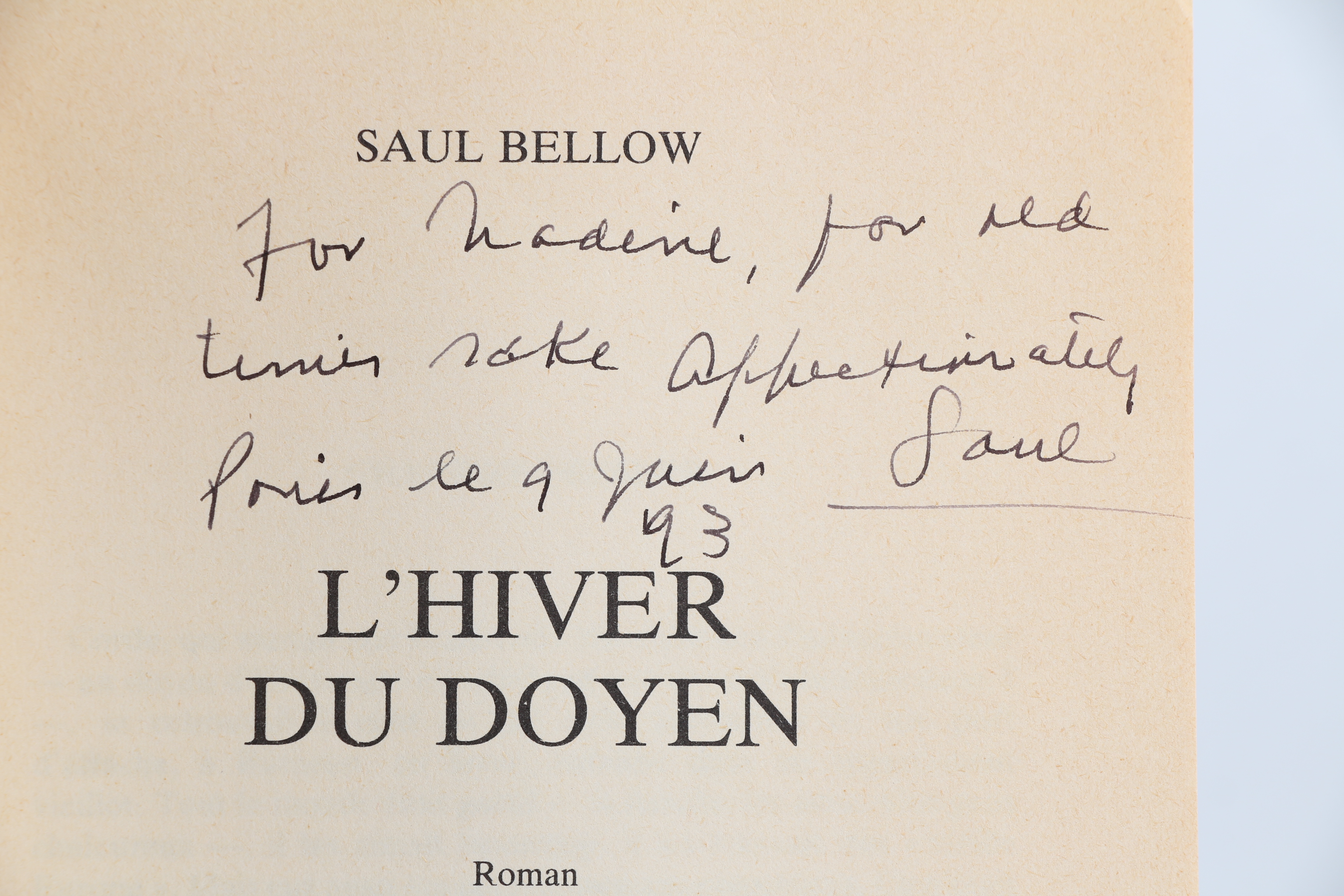 L'Hiver du Doyen