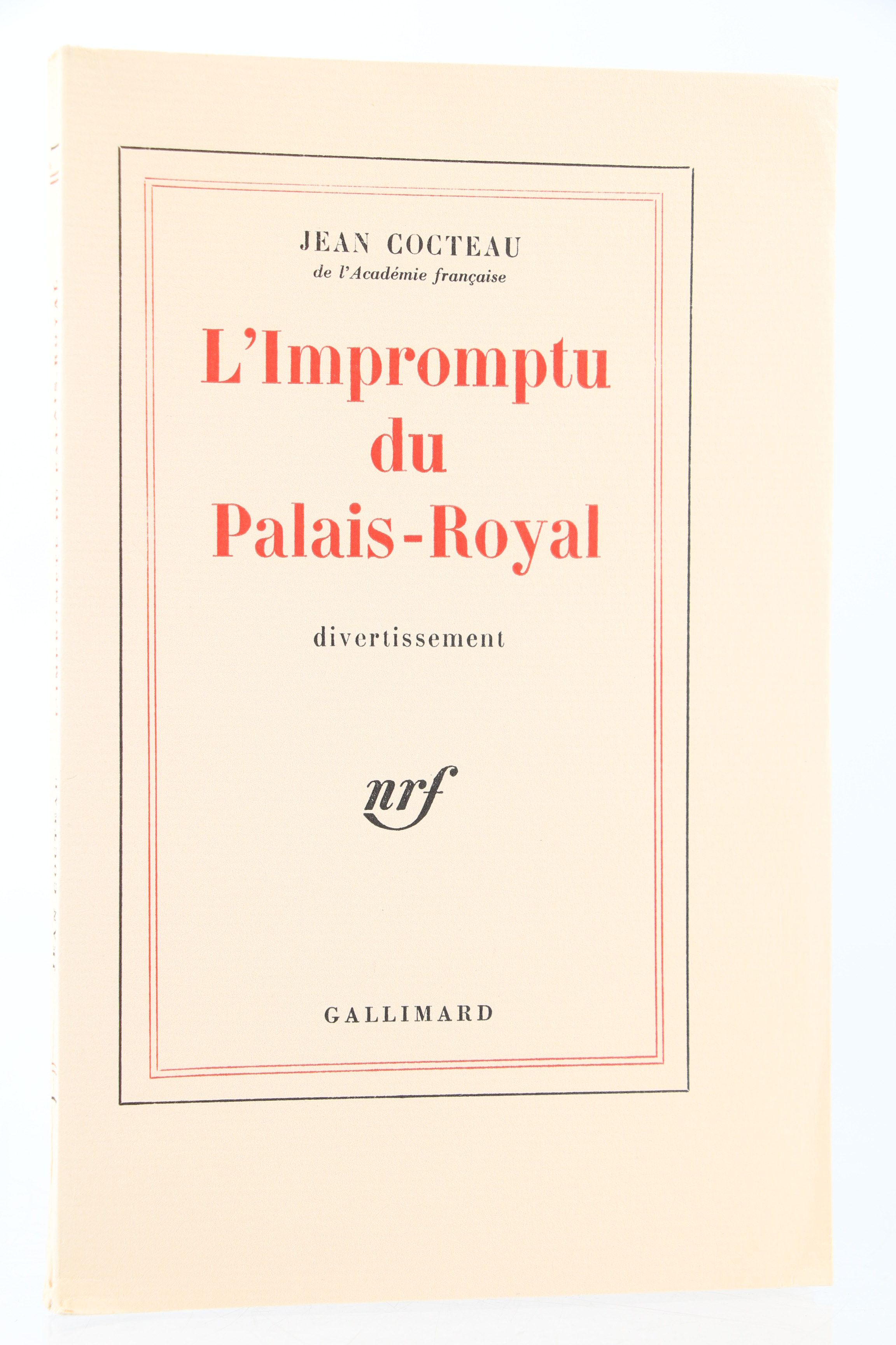 L'impromptu du Palais-Royal