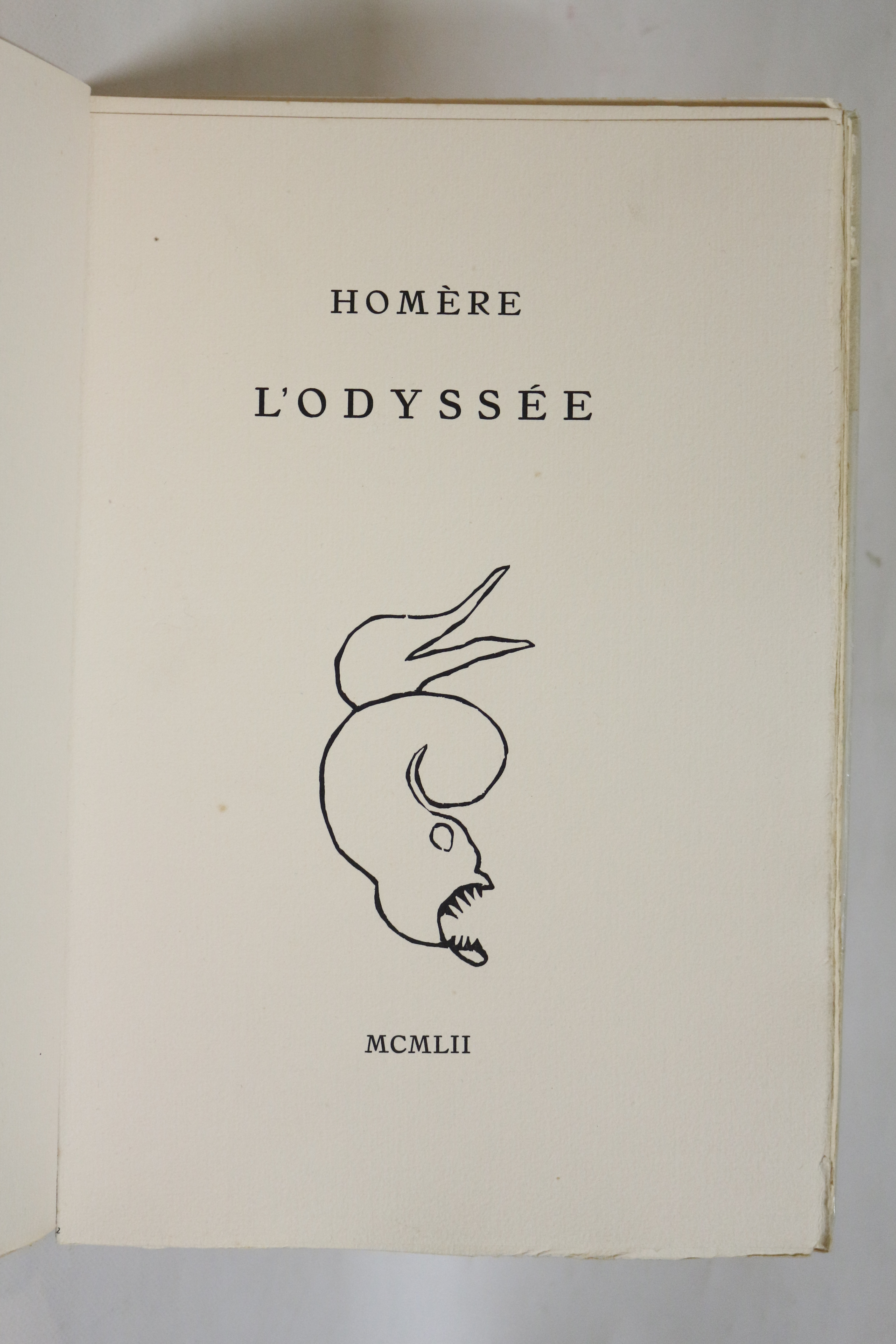 L'Odyssée (chants V et VI)