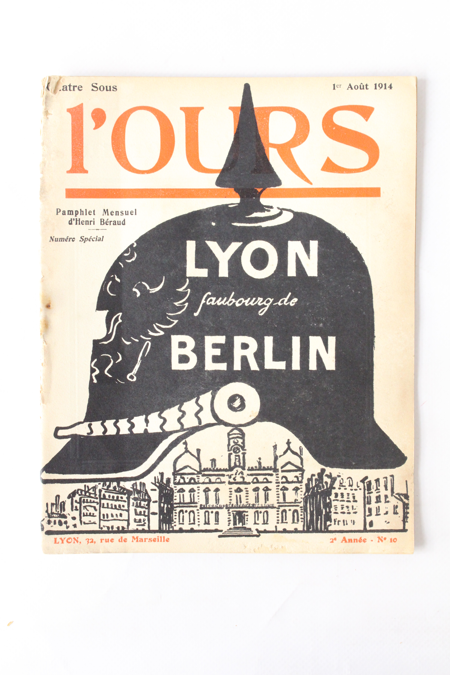L'ours N°10 de la deuxième année
