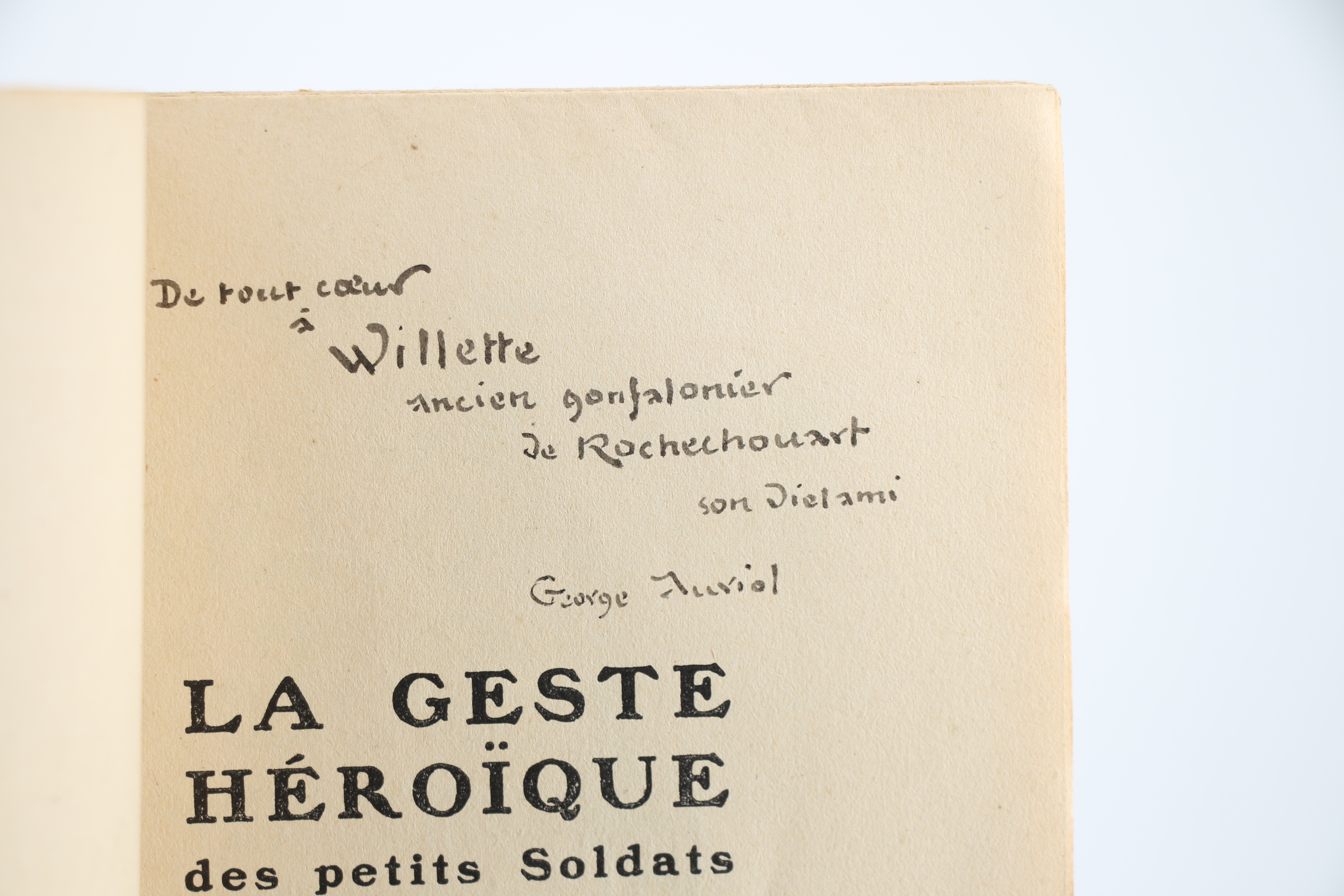 La Geste héroïque des petits Soldats de Bois et de …